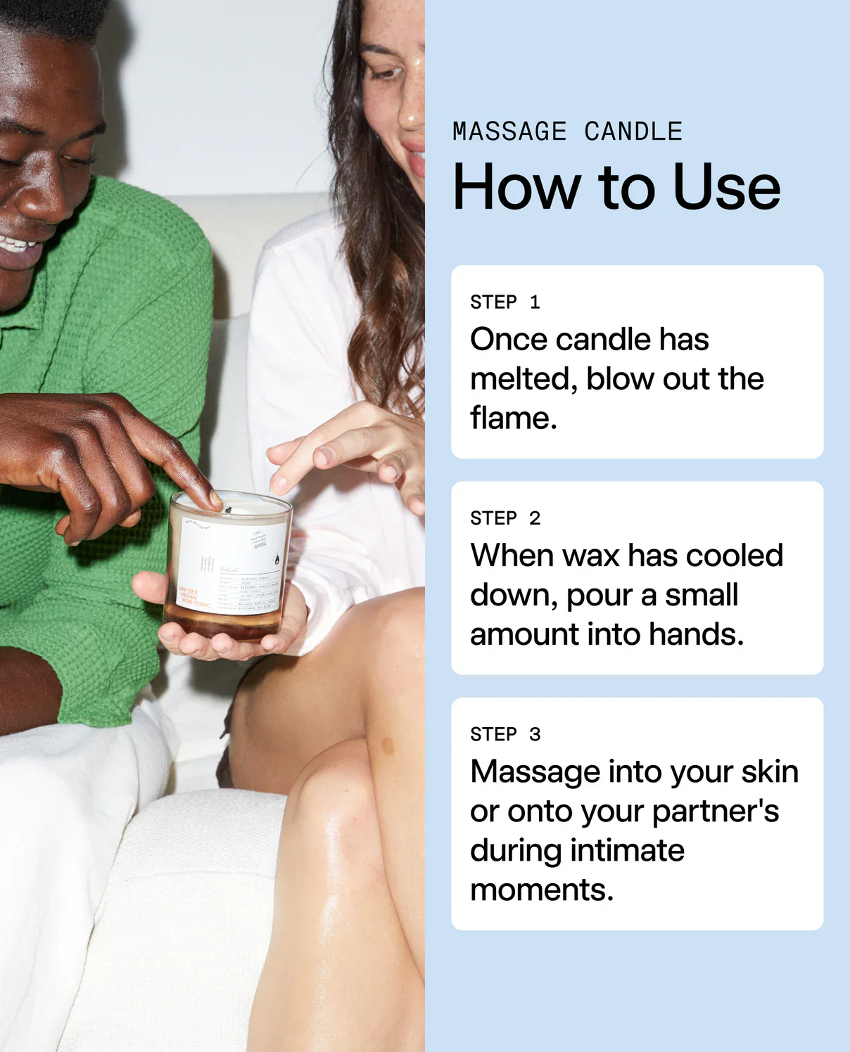 01 “Taunt” Massage Candle - Image 3