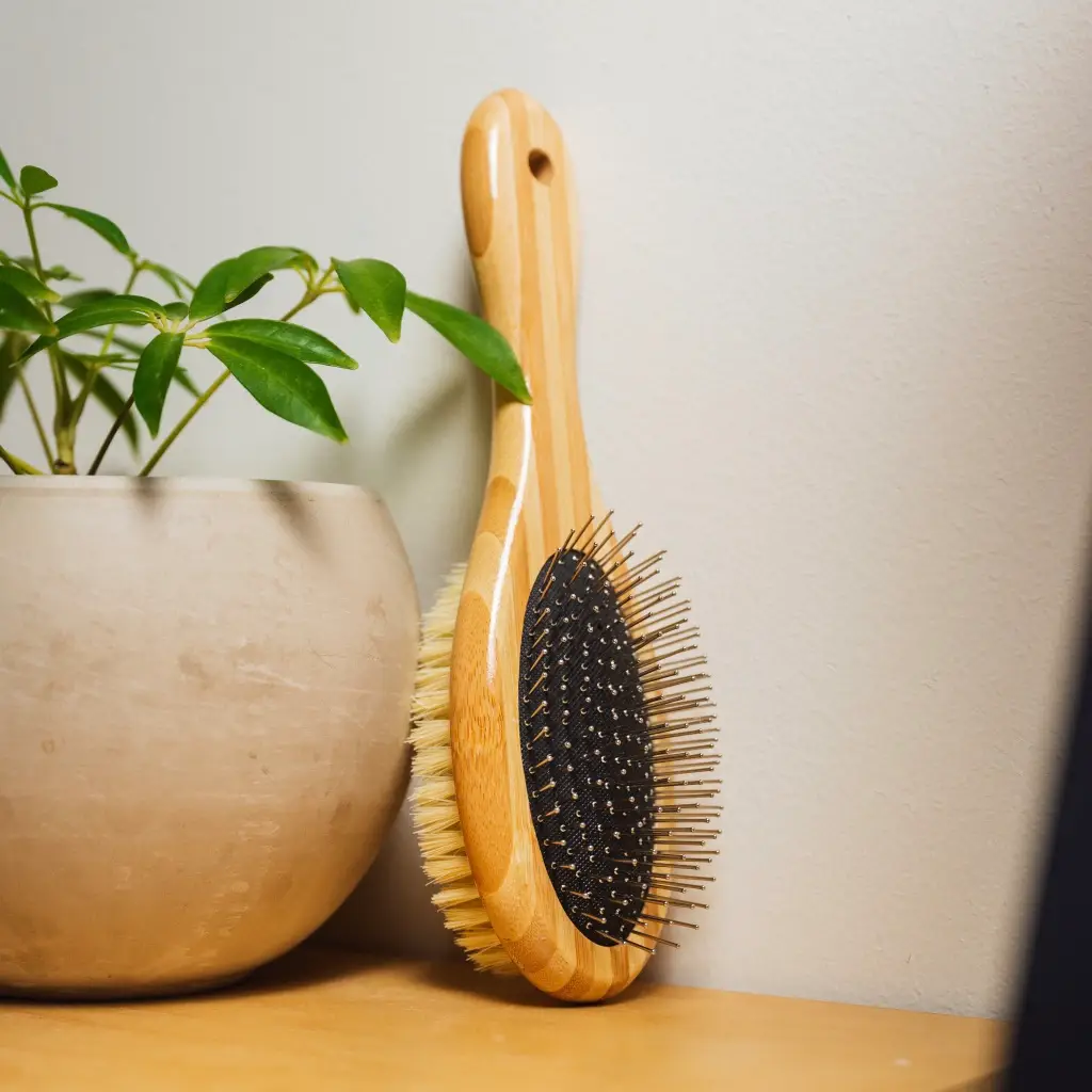 Bamboo Pet Brush - Image 2