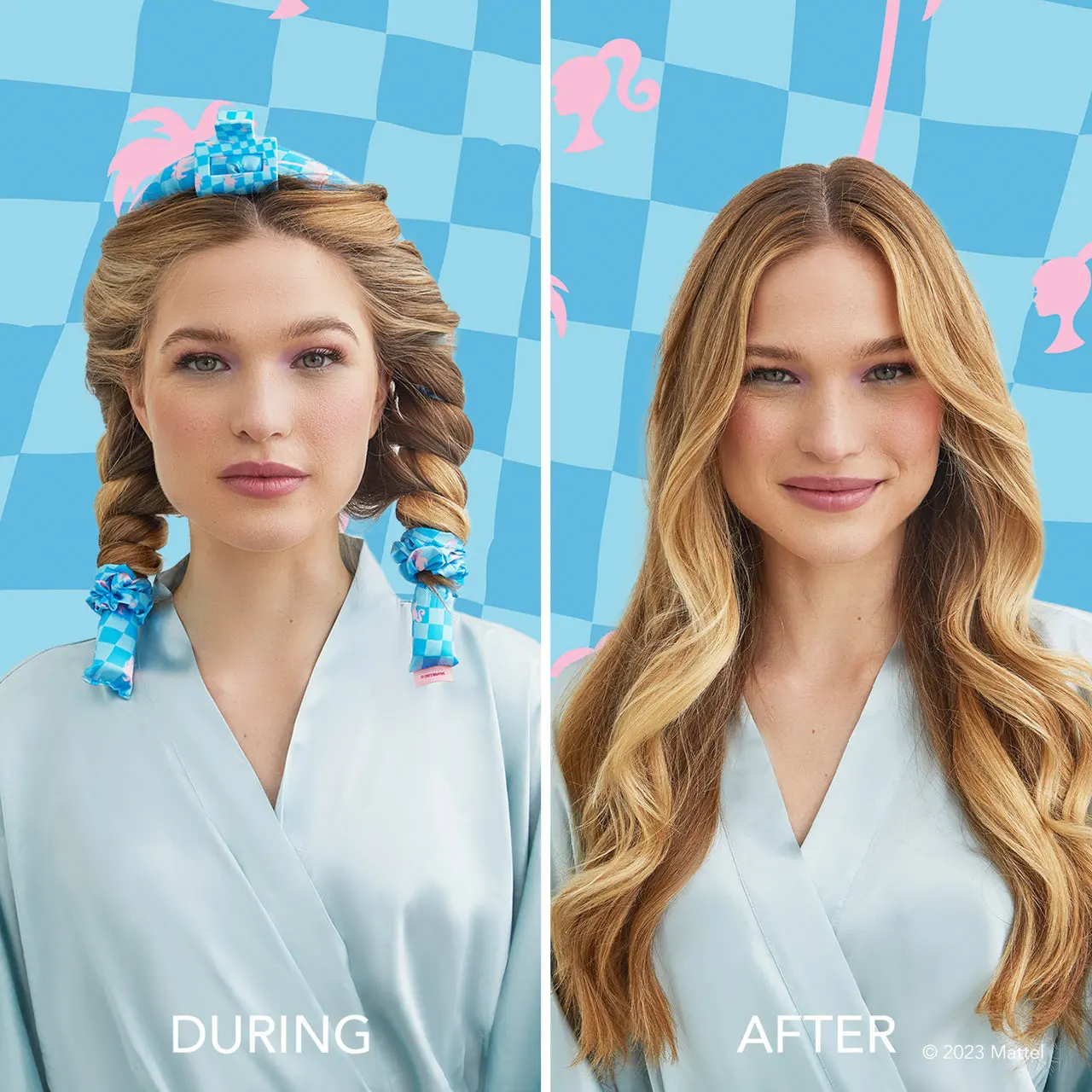 Barbie™ x Kitsch Satin Heatless Curling Set - Image 2