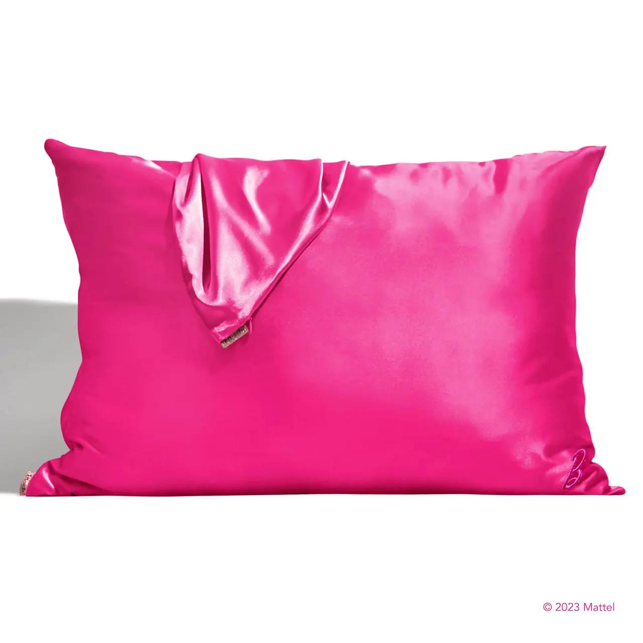 Barbie™ x Kitsch Satin Pillowcase Barbie™  Pink - Standard/Queen Size - Image 3