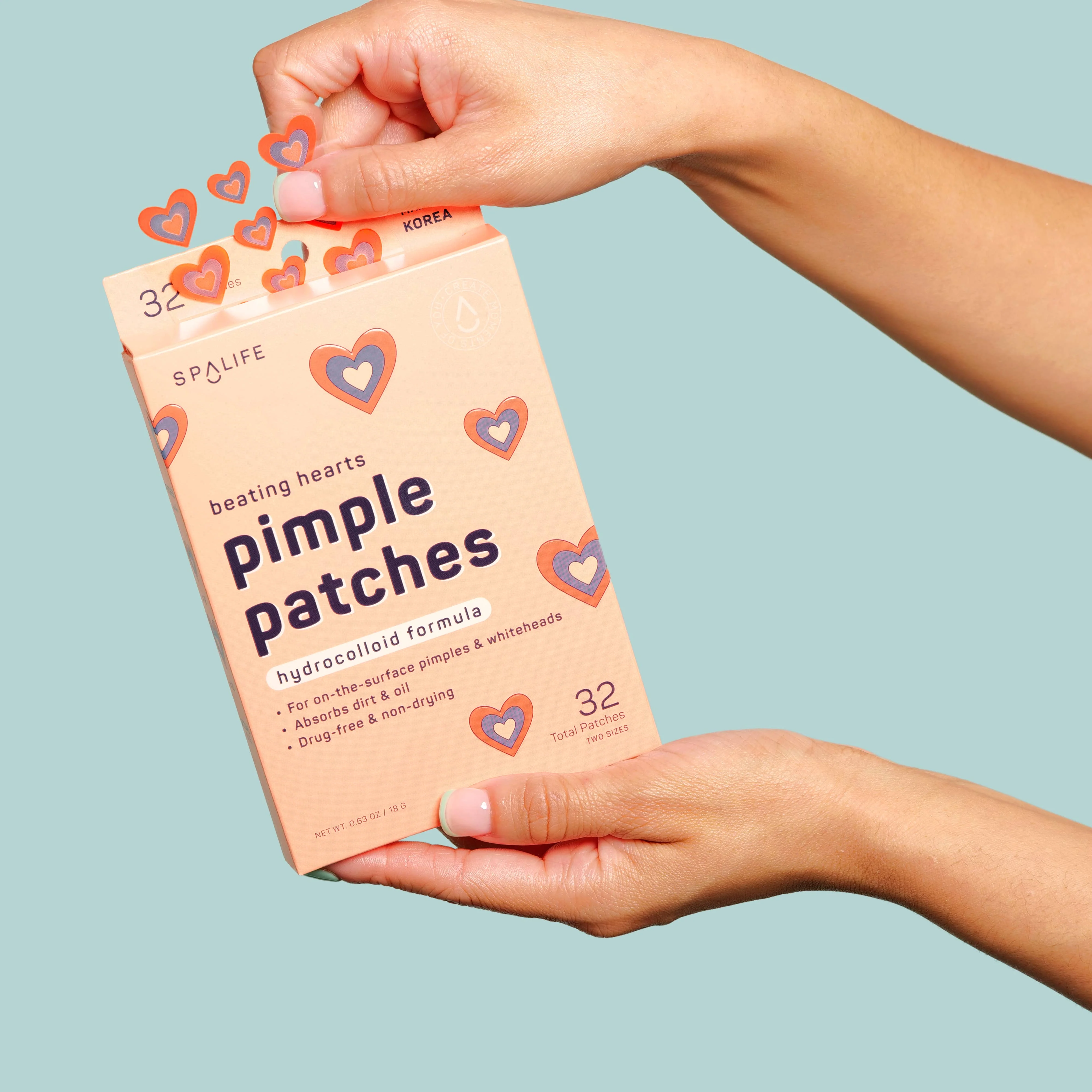 Beating Hearts Hydrocolloid Pimple Patchesn - Image 4