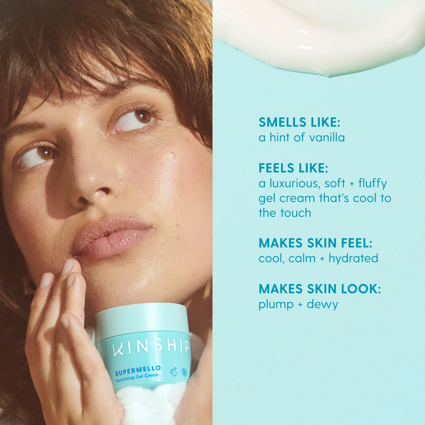 Supermello Hyaluronic Gel Cream Moisturizer - Image 3