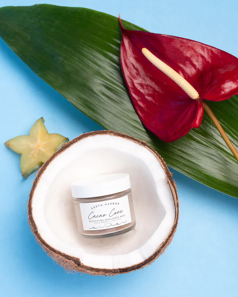 Cacao Cove Detoxifying Vitamin C Mask with Ocean Minerals + Raw Cacao - Image 5