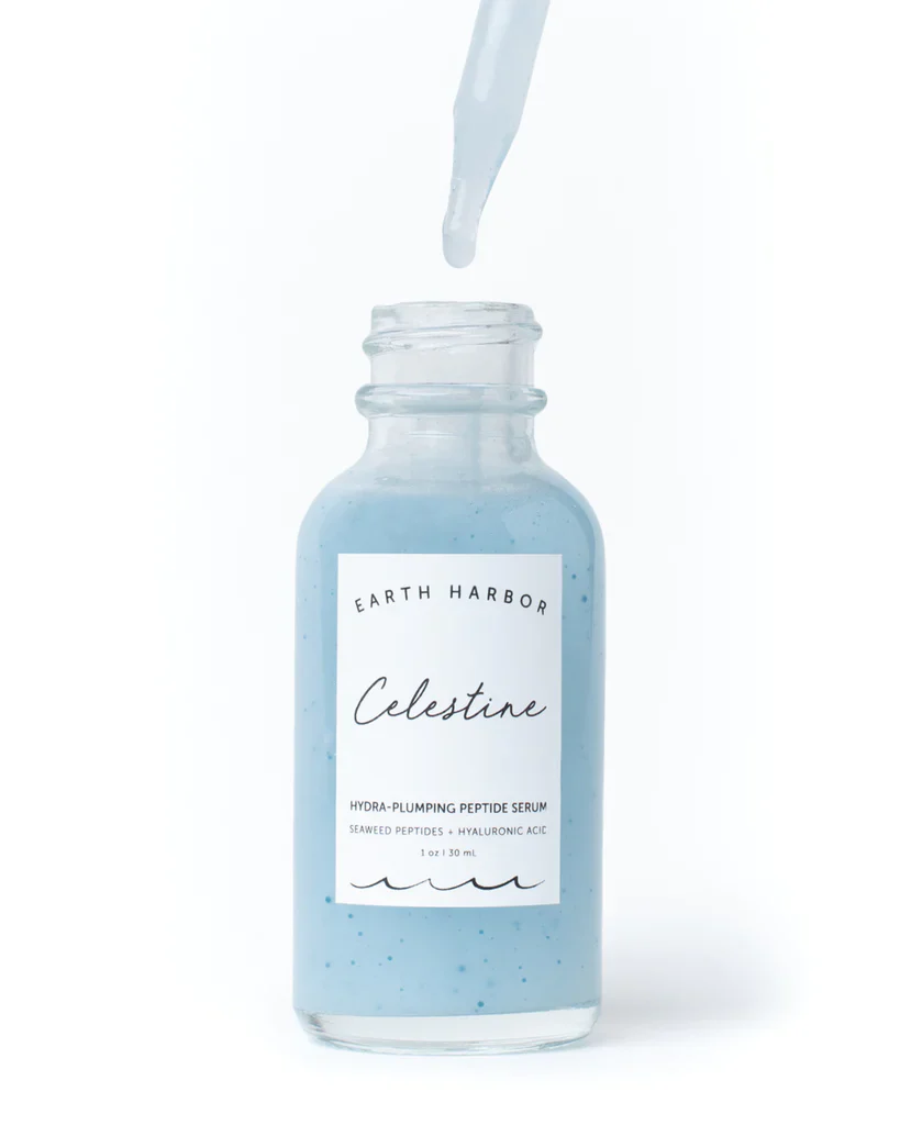 Celestine Hydra-Plumping Peptide Serum with Seaweed Peptides + Hyaluronic Acid - Image 4