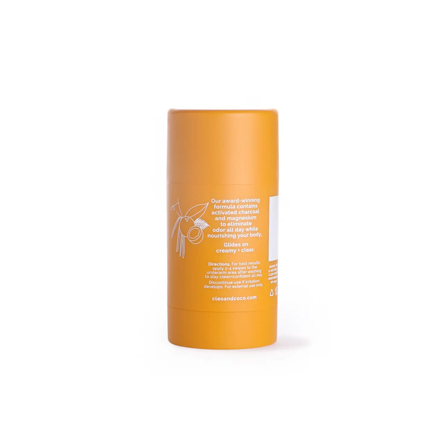 Charcoal Deodorant - Cocoa Beach, Vanilla Coconut - Image 4