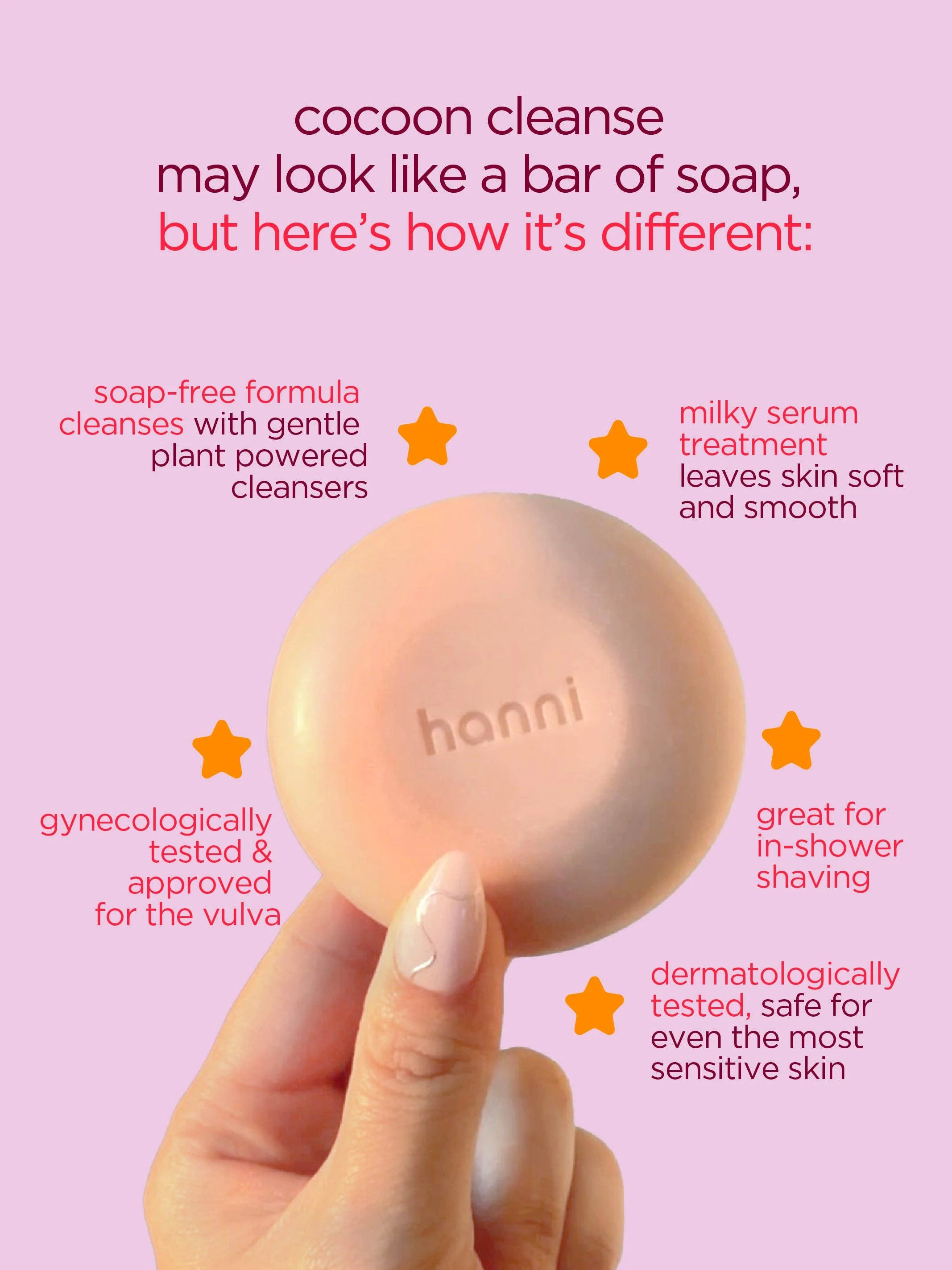 Cocoon cleanse - solid serum cleanser - Image 5