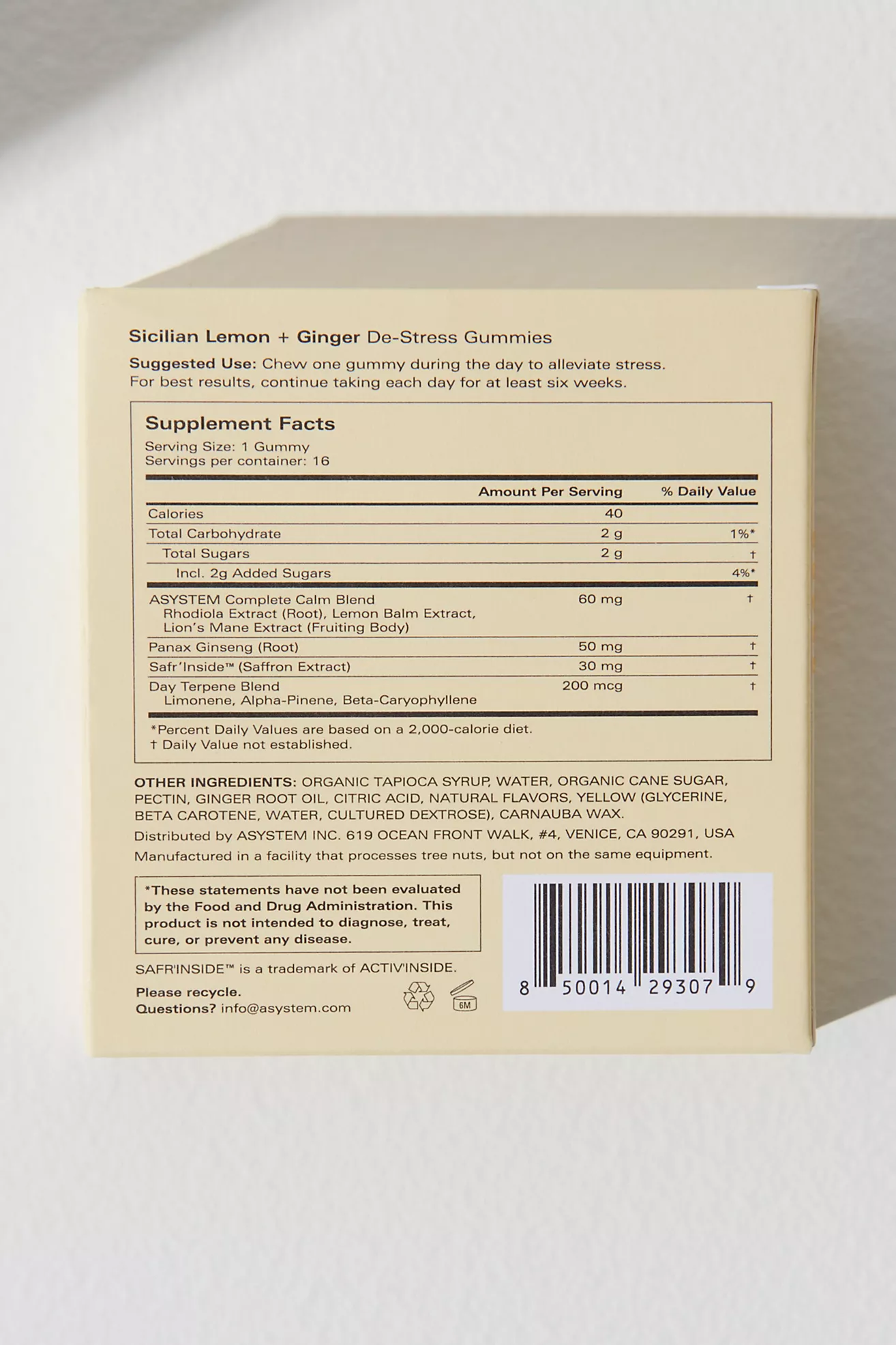Complete Calm De-Stress Daily Gummies - Image 3