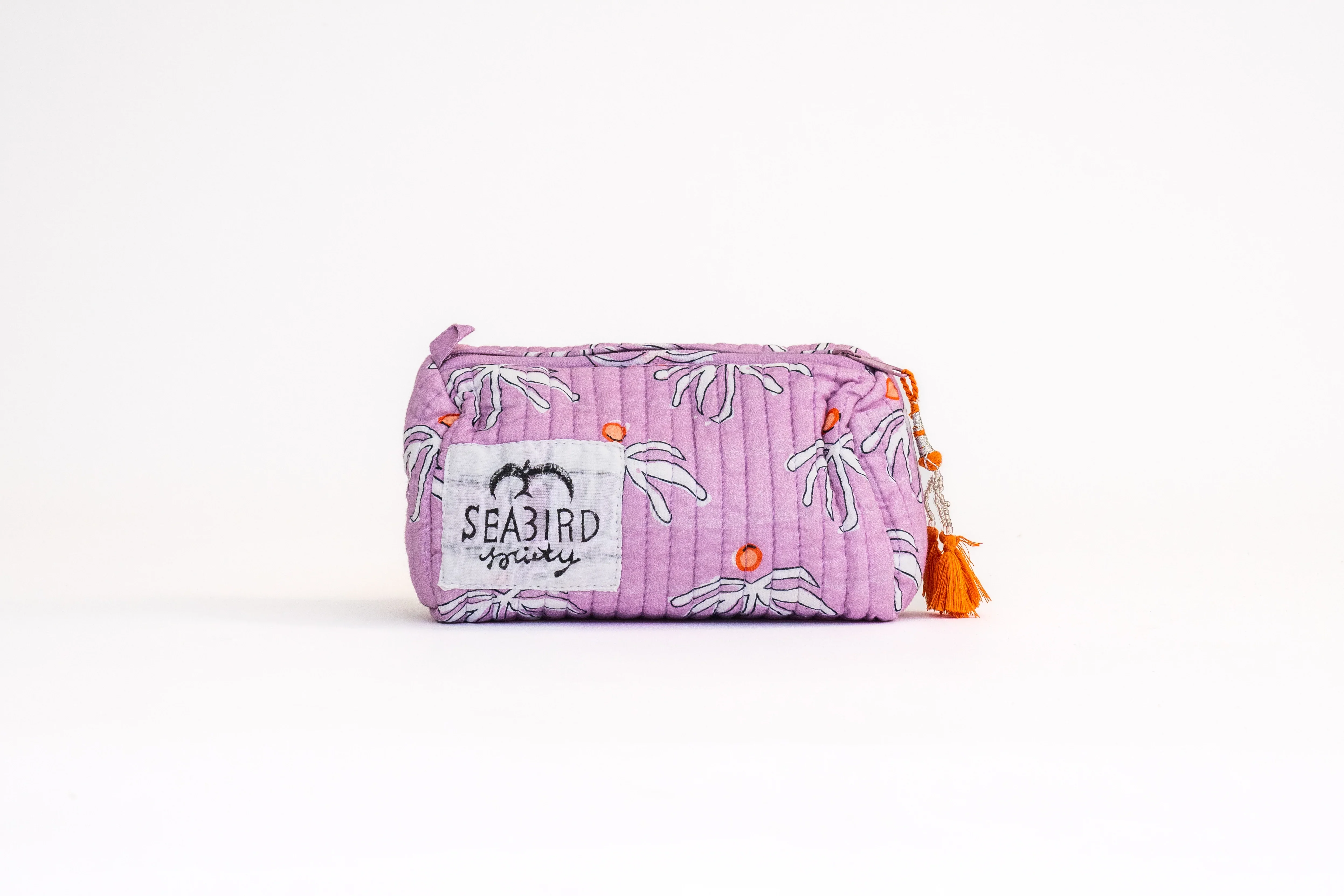 Quilted Cosmetic Bag Small - Image 3