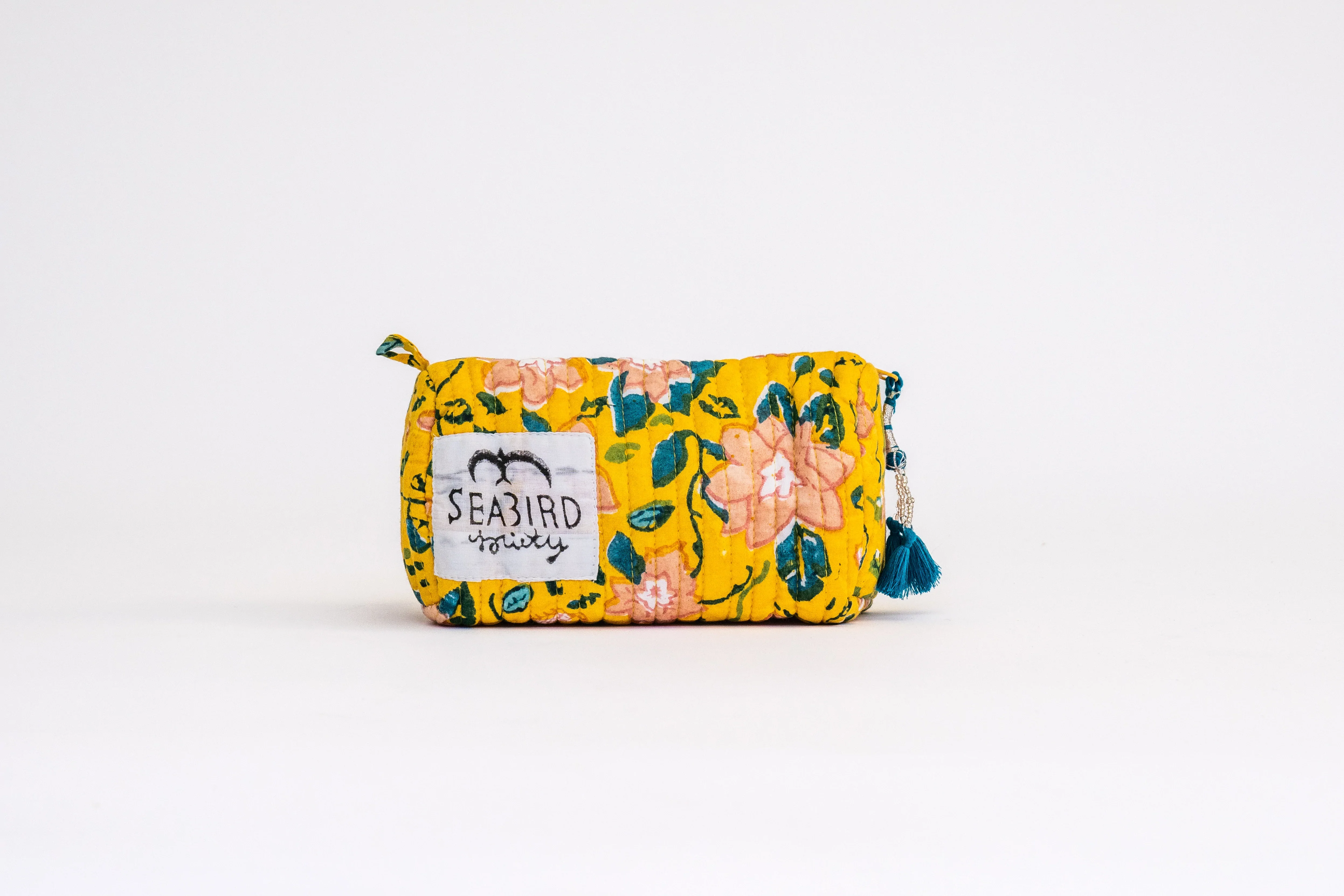 Quilted Cosmetic Bag Small - Image 4
