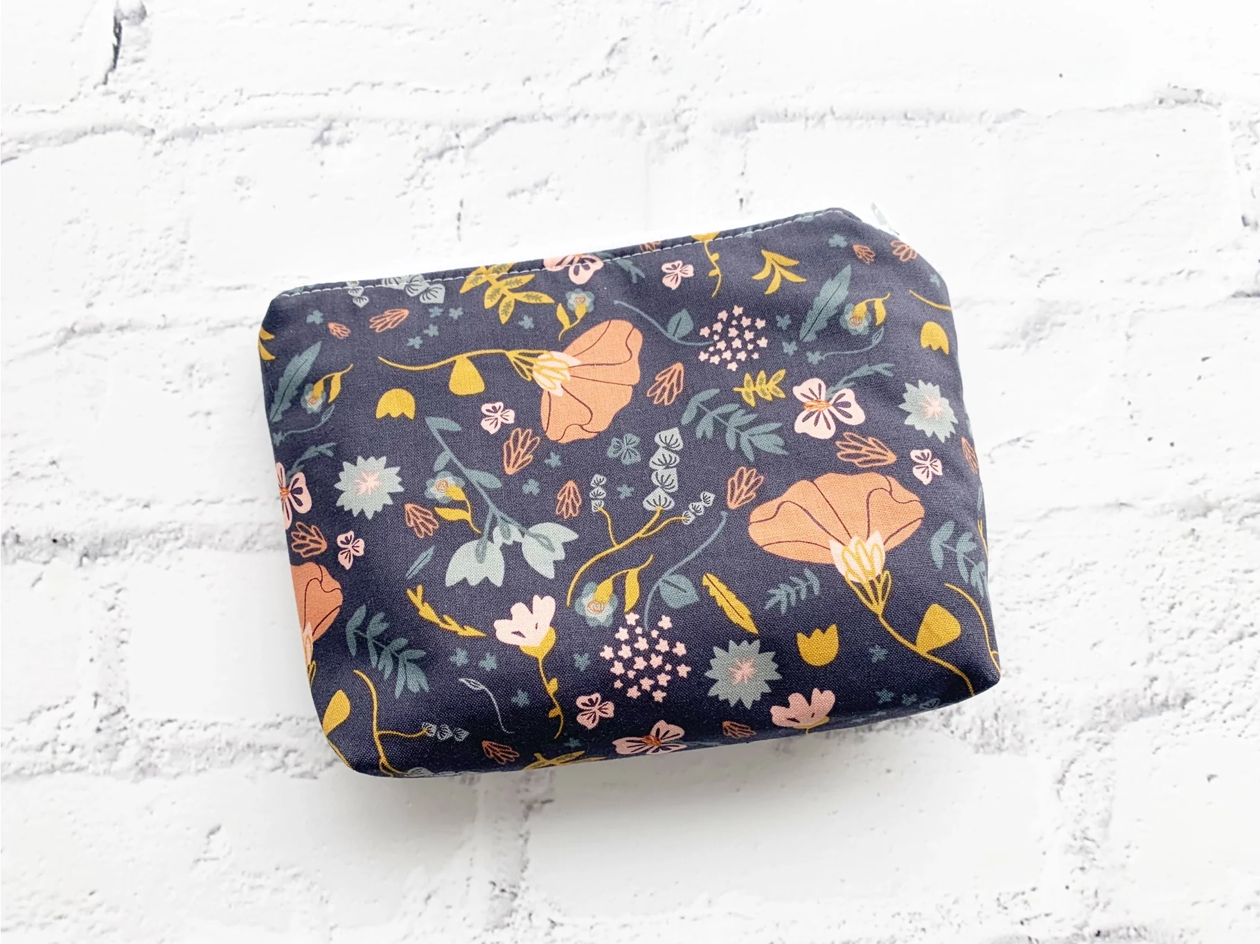 Cotton Cosmetics Bag - Image 2