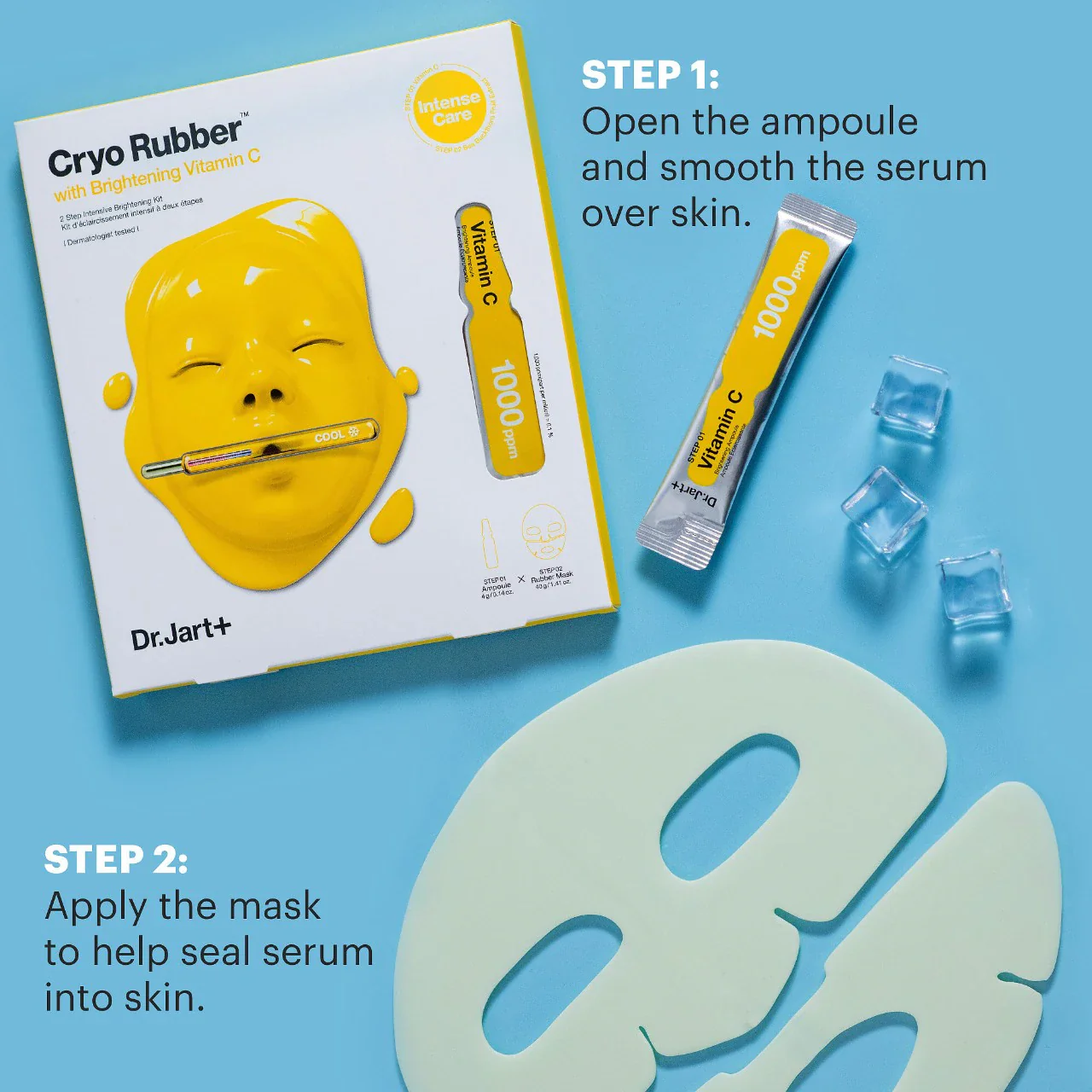 Cryo Rubber Mask with Brightening Vitamin C Ampoule - Image 3