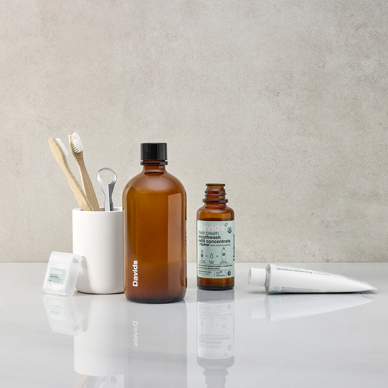 Davids Hydroxi™ Fresh Breath Mouthwash - Natural Fresh Mint - Image 7