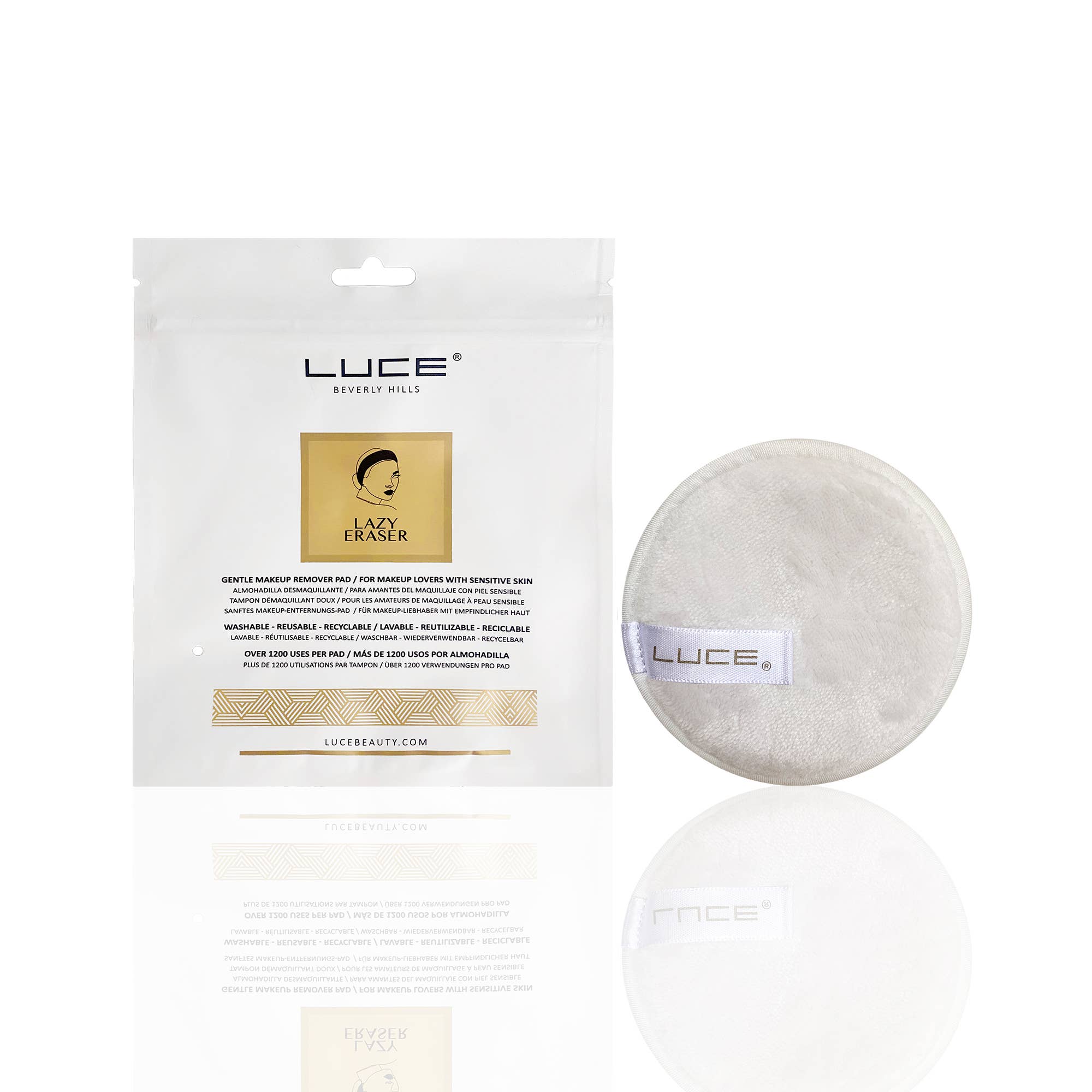 Eco-Conscious 1-Piece Makeup Remover - Soft & Effective - Image 4