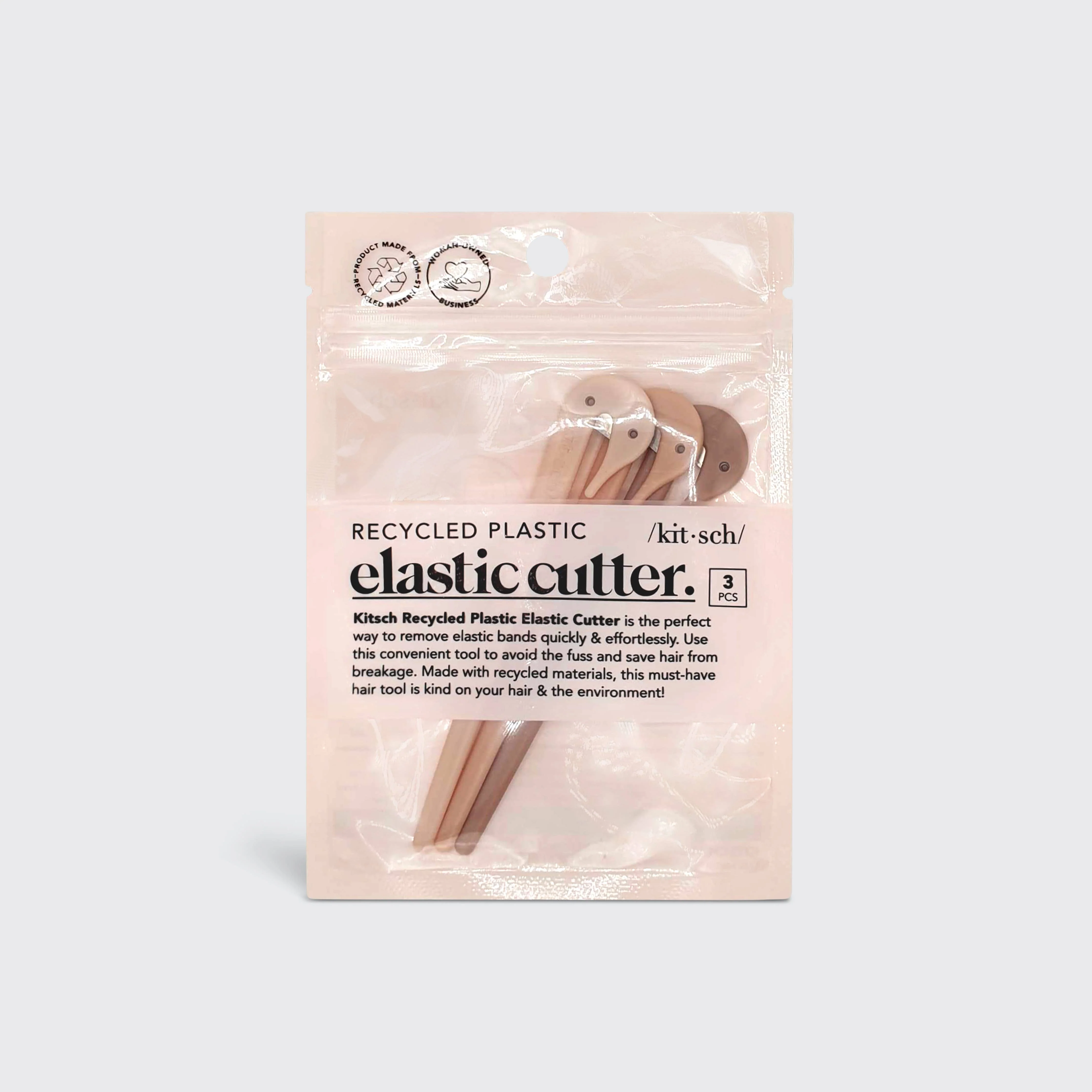 Eco-Friendly Elastic Cutters 3pc Set - Multi-coloured - Image 5