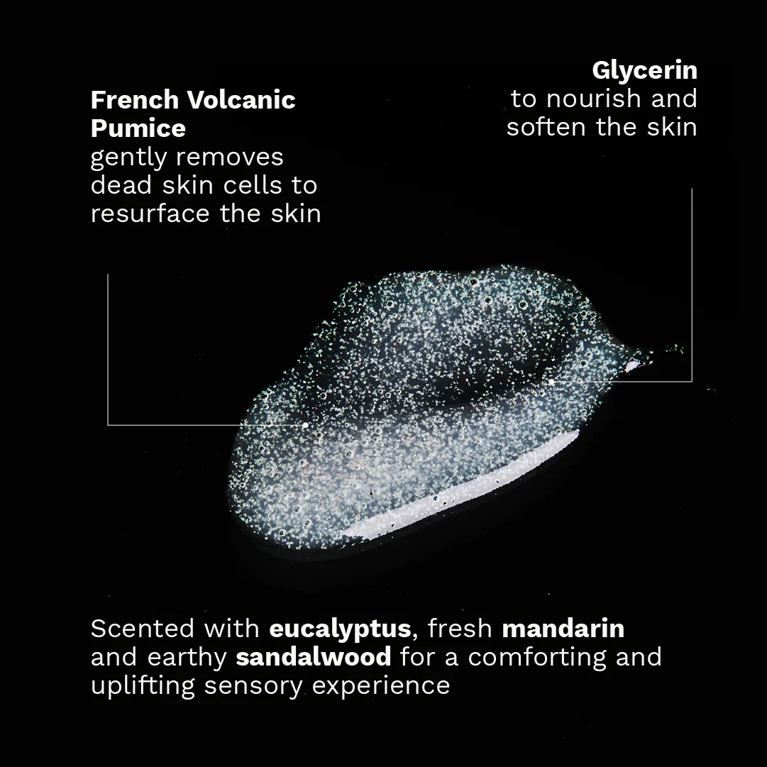 Exfoliating Body Polish with Volcanic Pumice and Glycerin - Image 3