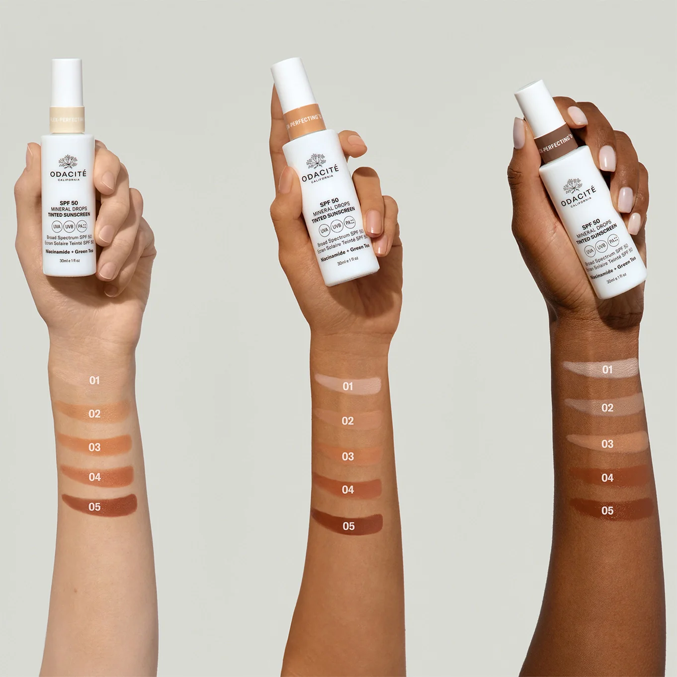 Flex-Perfecting SPF 50 Mineral Drops and Tinted Sunscreen - Image 2