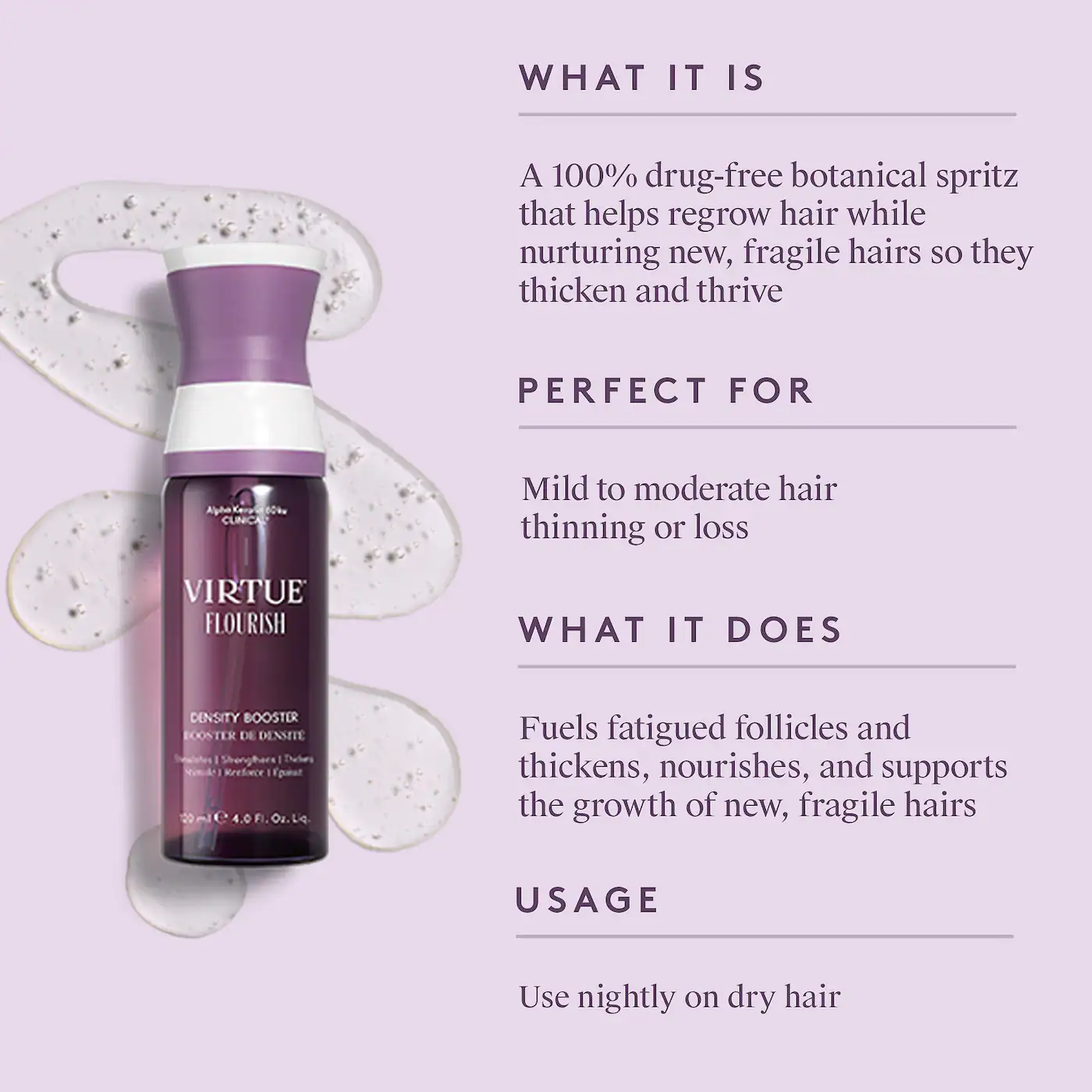 FLOURISH Density Booster - For Thinning Hair - Image 4