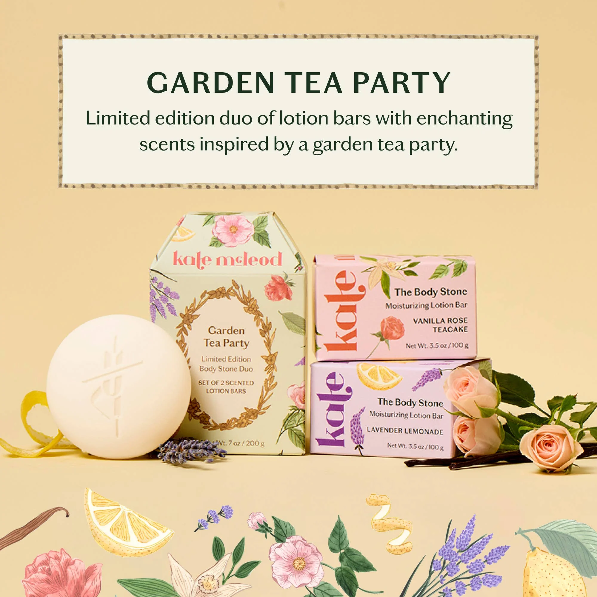 Garden Tea Party Limited Edition Body Stone Duo - Image 3
