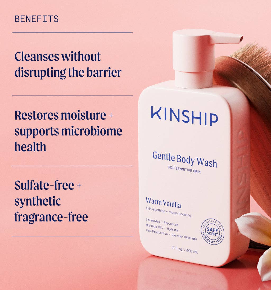 Gentle Hydrating Body Wash - Warm Vanilla - Image 3