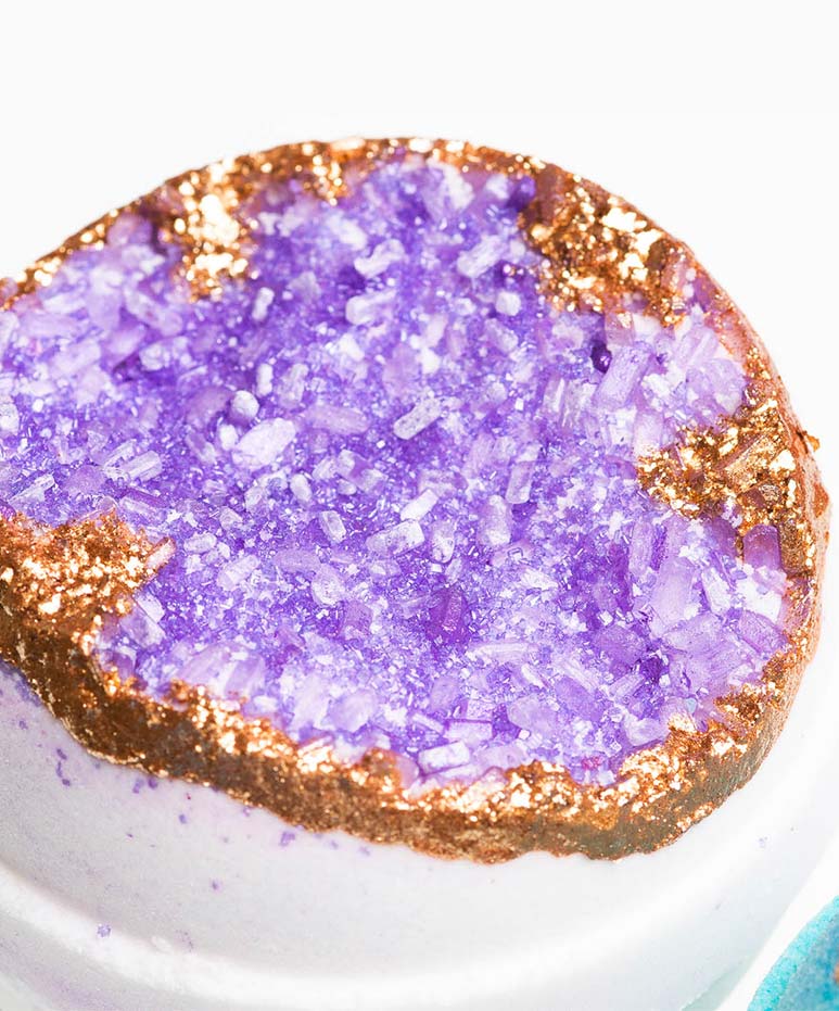Geode Bath Bomb - Amethyst - Image 4