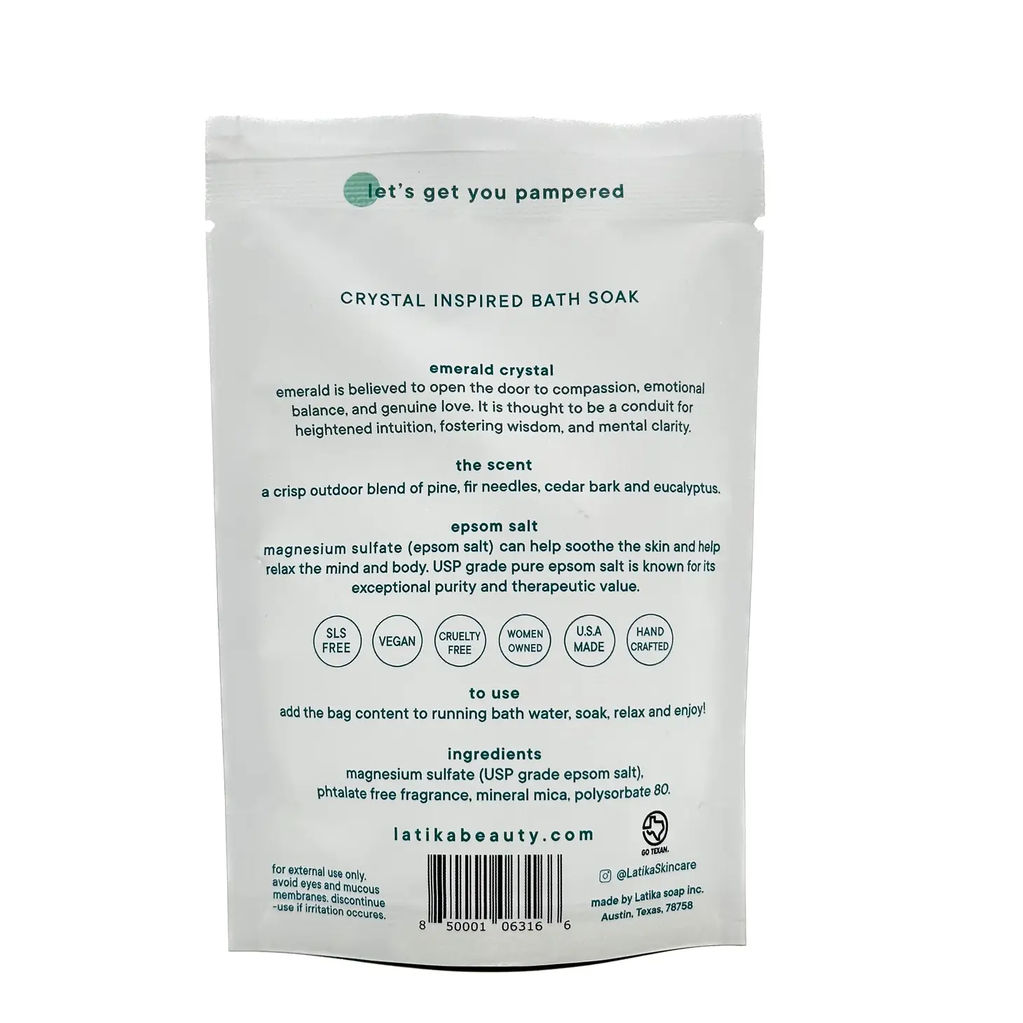 Geode Bath Soak with Epsom Salt - Image 3