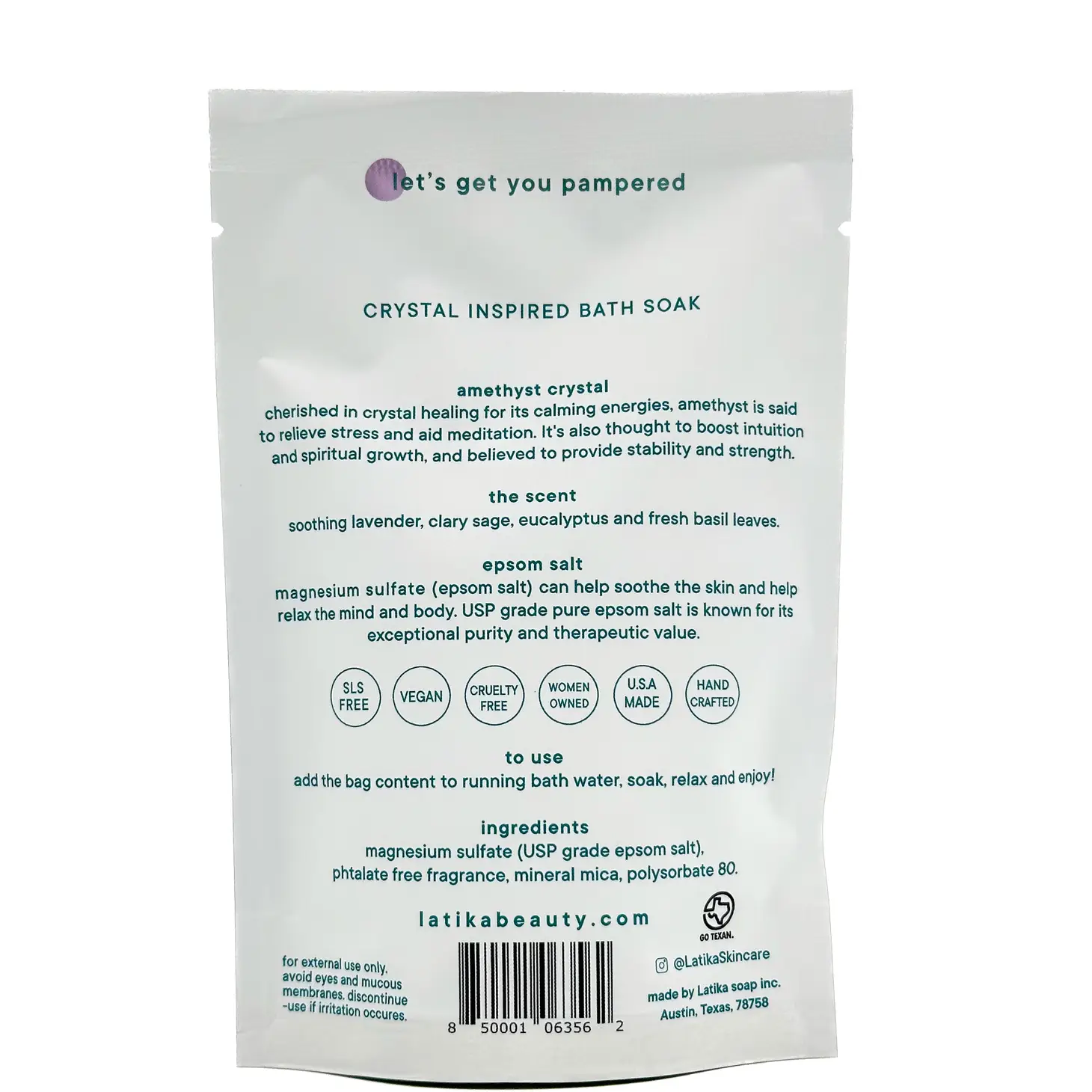 Geode Bath Soak with Epsom Salt - Image 5