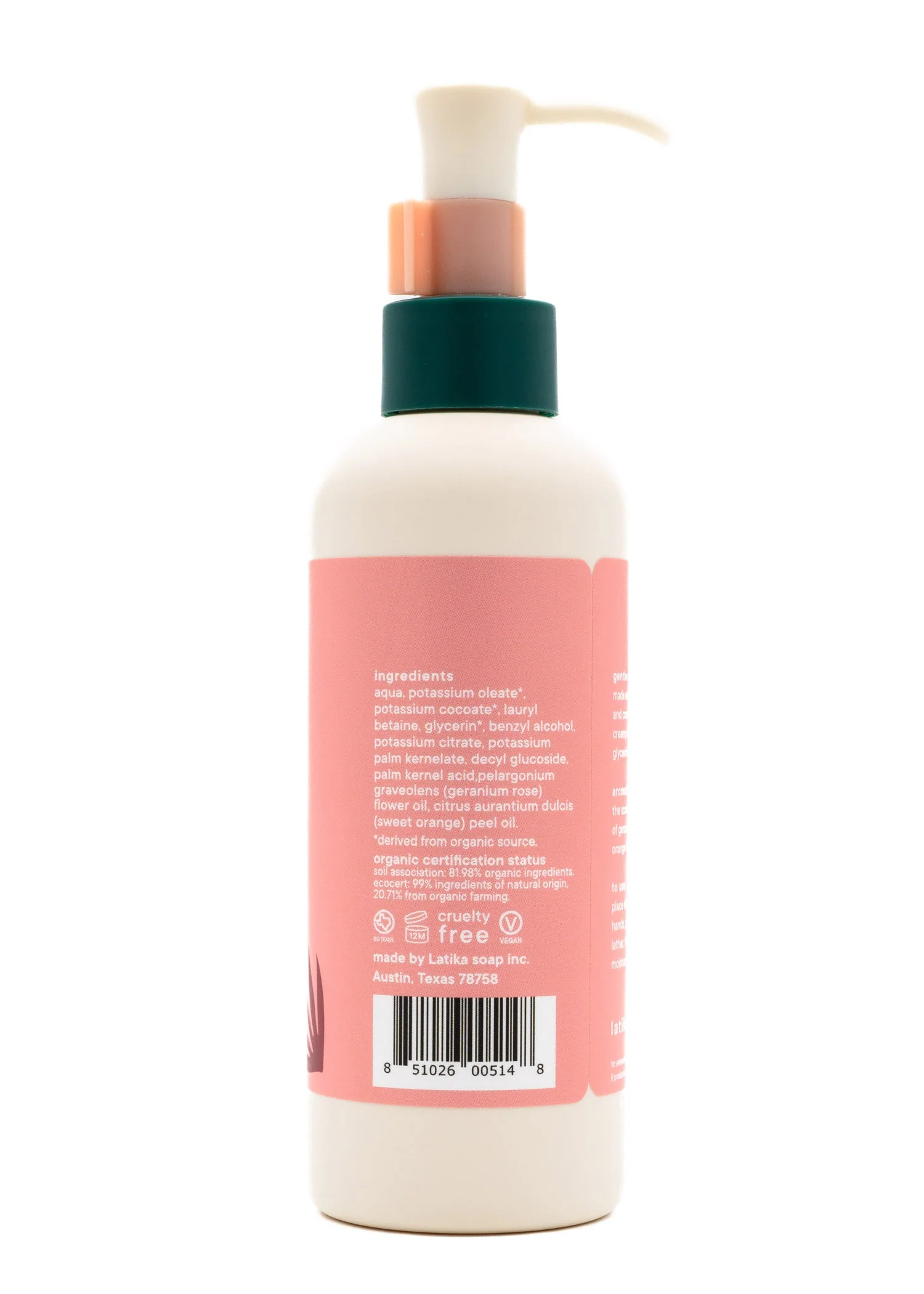 Geranium Rose Hand and Body Wash - Image 3