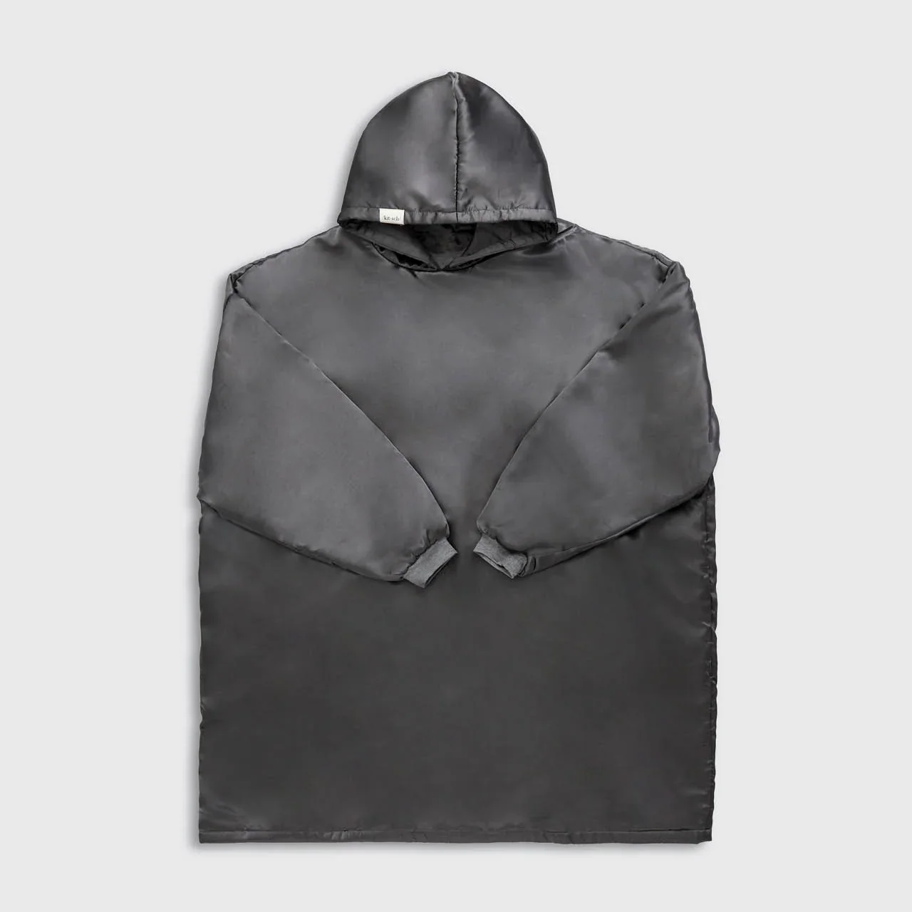 Glazey Satin Hoodie - Blush - Image 12