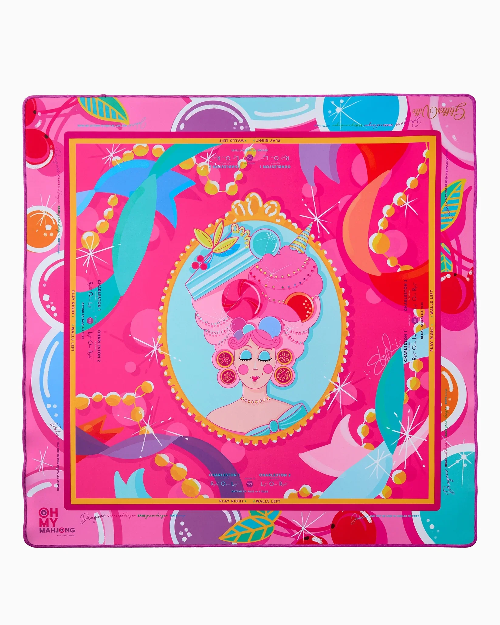 Glitterville Mahjong Mat - Image 2