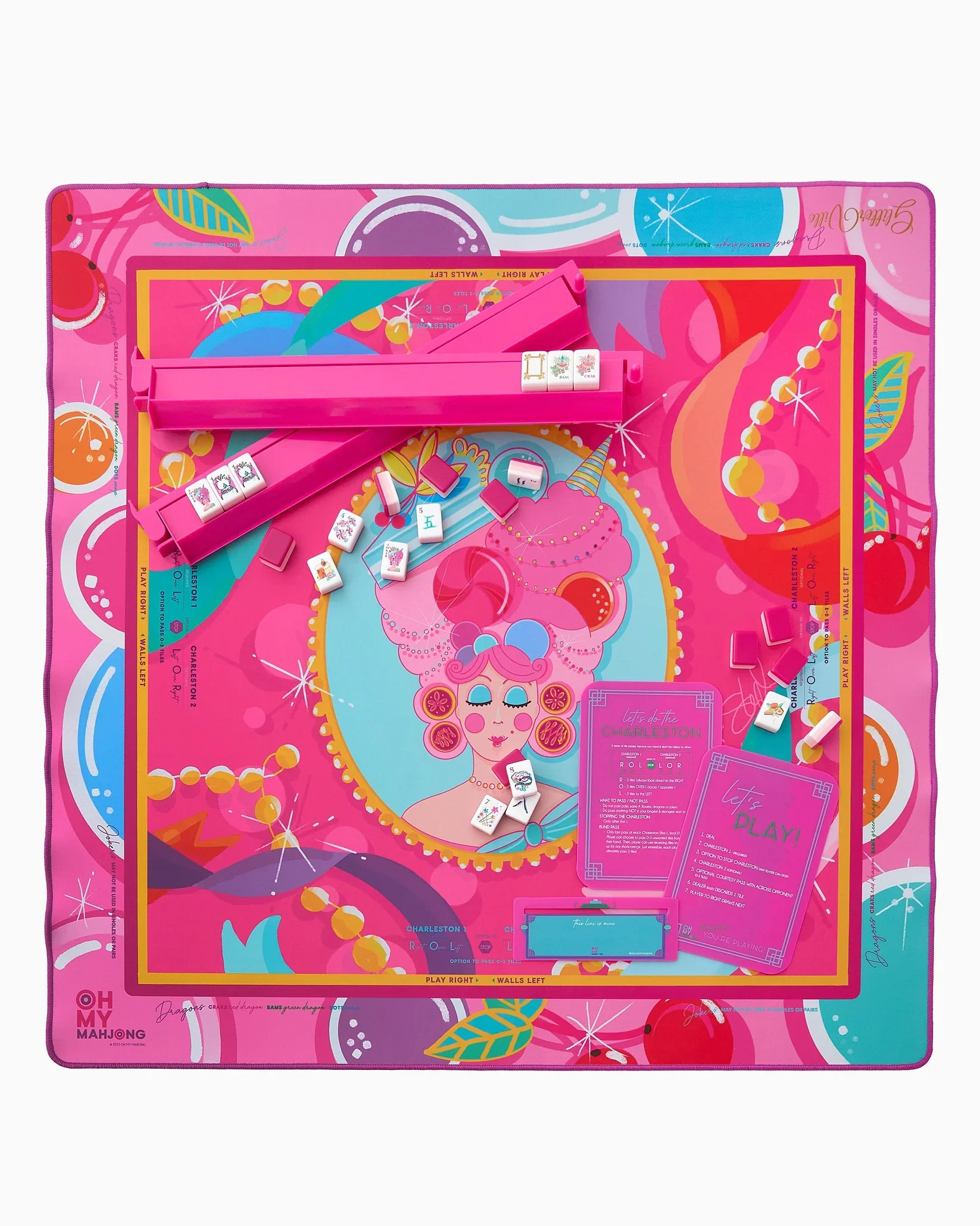 Glitterville Mahjong Mat - Image 3