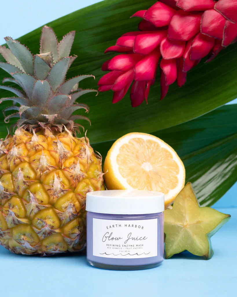 Glow Juice Refining Enzyme Mask with Red Seaweed + Fruit Enzymes - Image 3