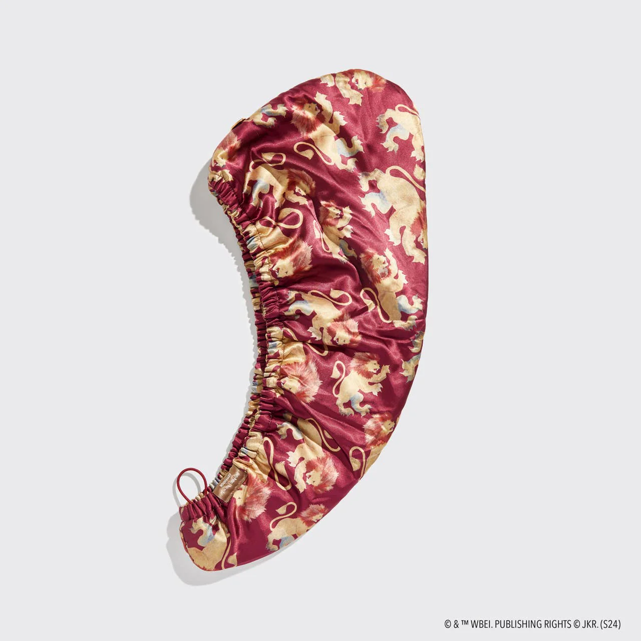 Harry Potter x Kitsch Satin-Wrapped Hair Towel - Gryffindor - Image 3
