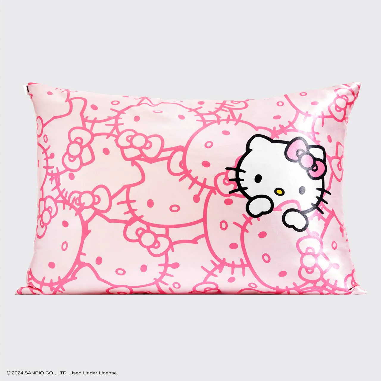 Hello Kitty x Kitsch Pillowcase - Pink Kitty Faces - Image 2