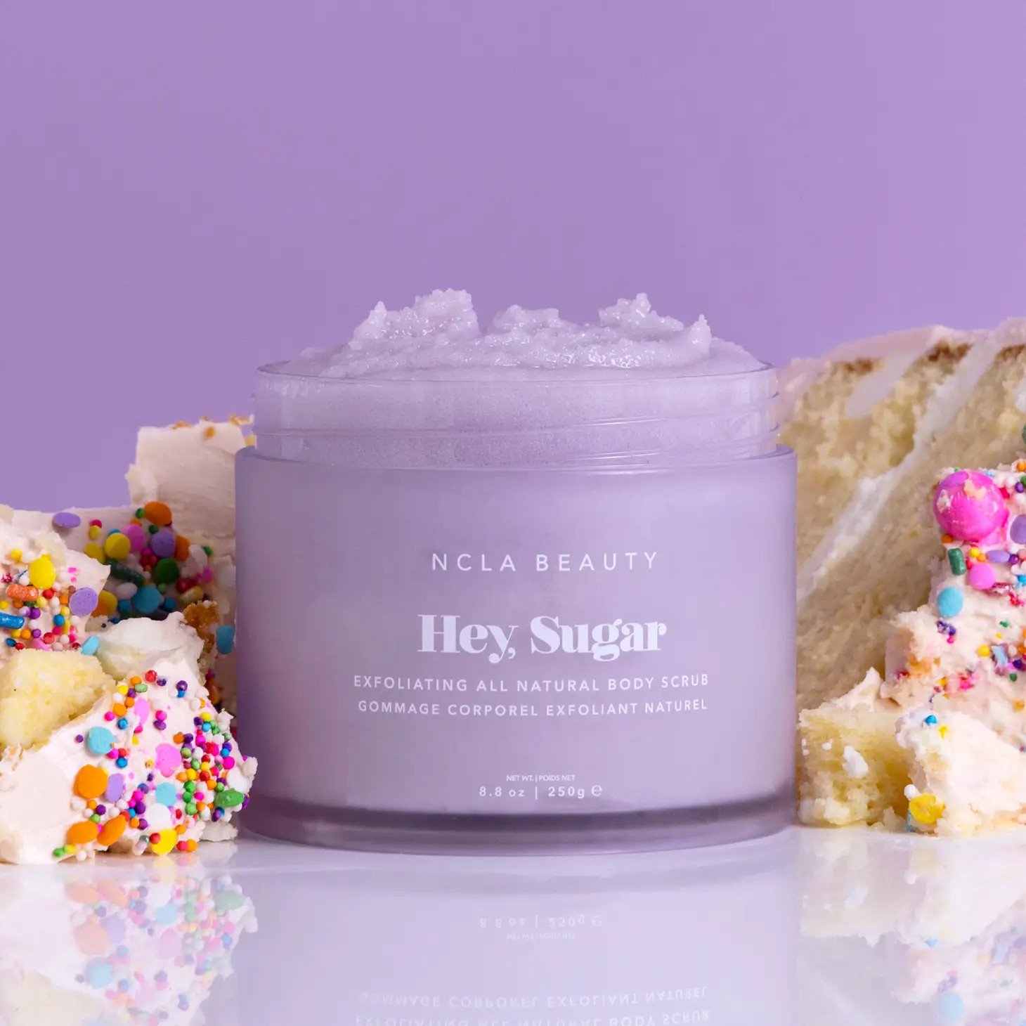 Hey, Sugar Exfoliating Natural Body Scrub - Birthday Cake - Image 4