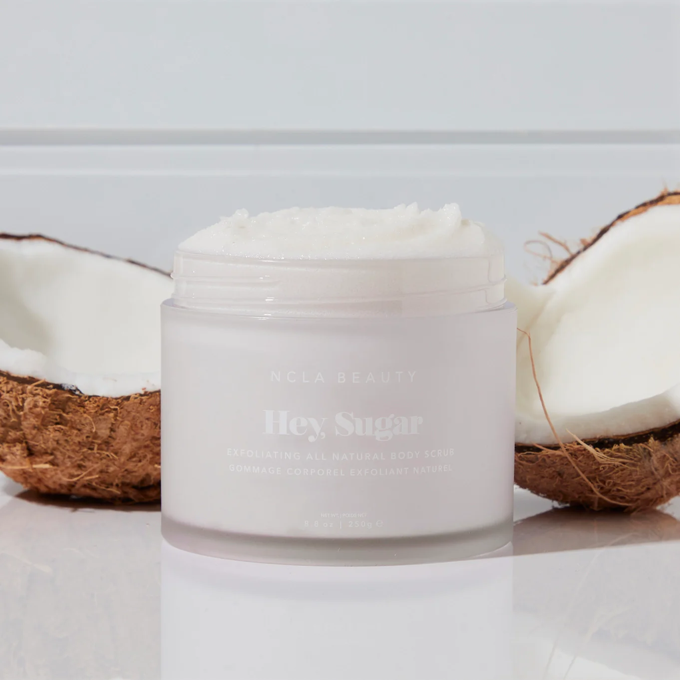 Hey, Sugar Exfoliating Natural Body Scrub - Coconut Vanilla - Image 3