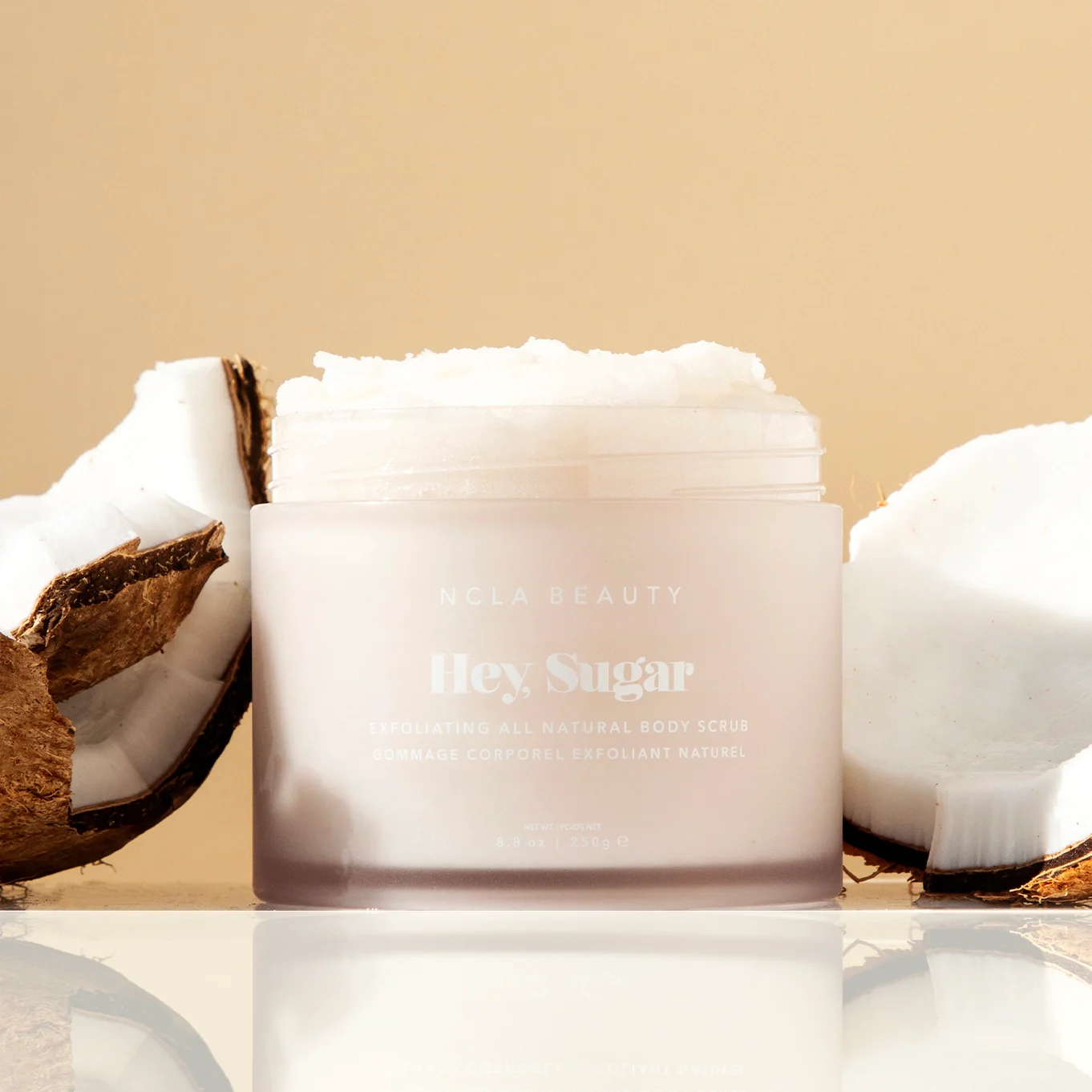 Hey, Sugar Exfoliating Natural Body Scrub - Coconut Vanilla - Image 4