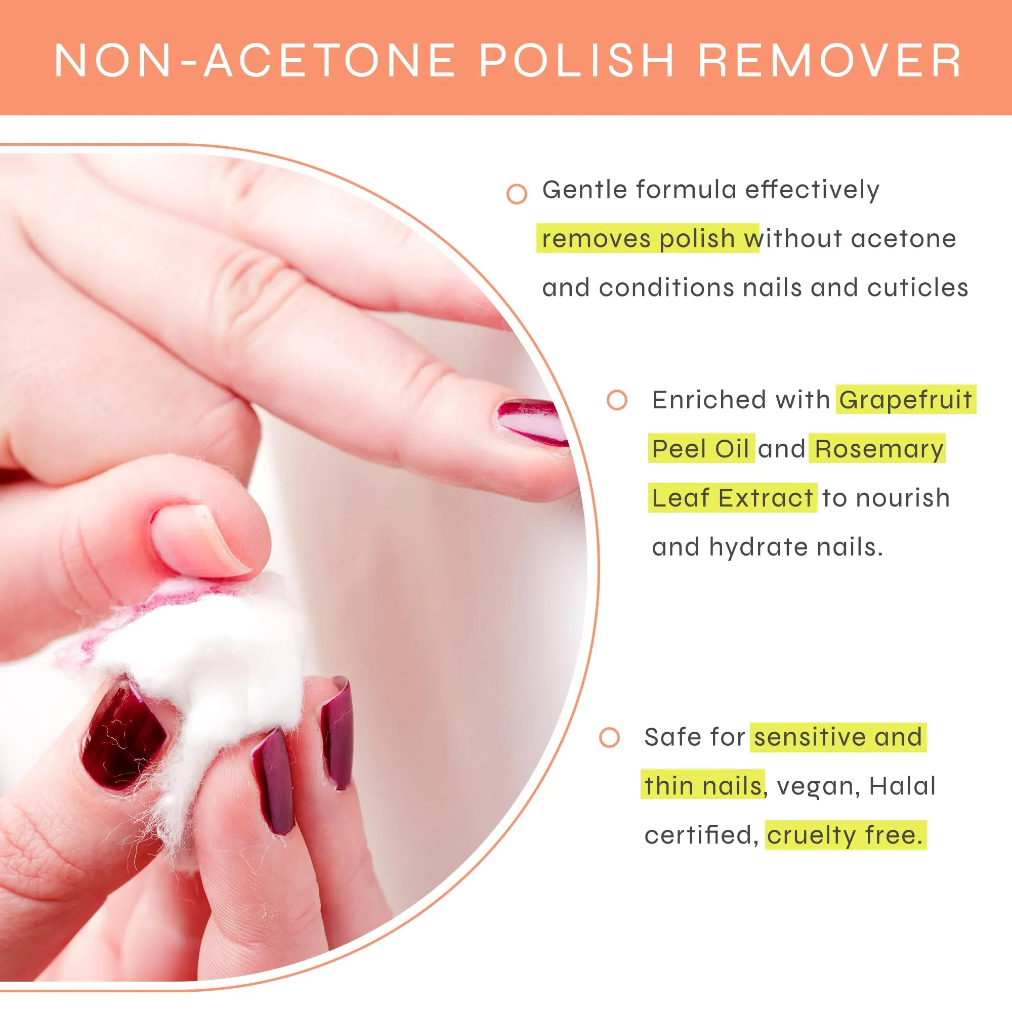 Hydrating Non-Acetone Nail Polish Remover - Image 4