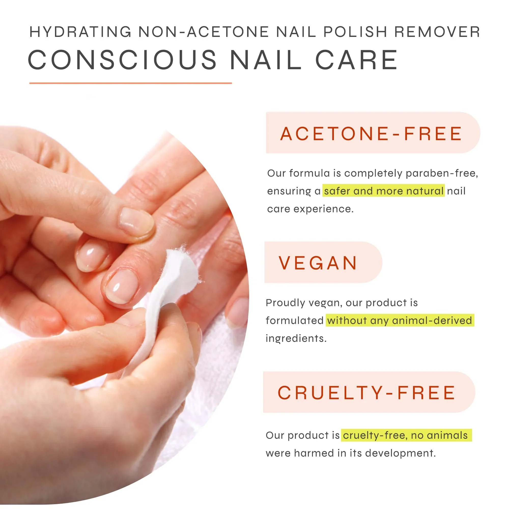 Hydrating Non-Acetone Nail Polish Remover - Image 6