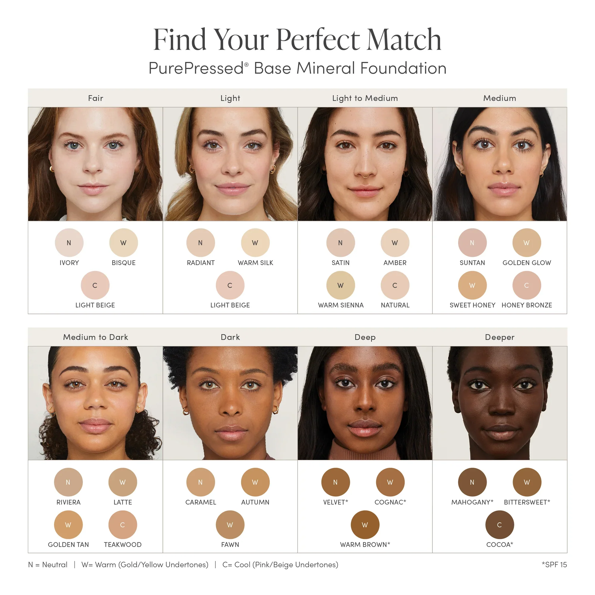 PurePressed® Base Mineral Foundation SPF 20/15 Refill - Image 3