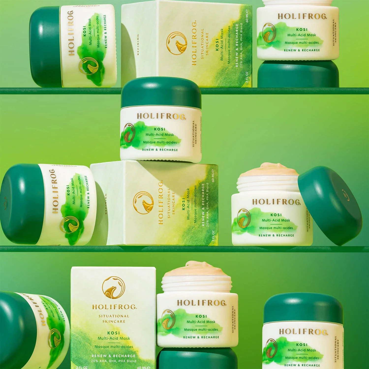 Kosi Multi-Acid Mask with 20% AHA, BHA, PHA Blend - Image 3