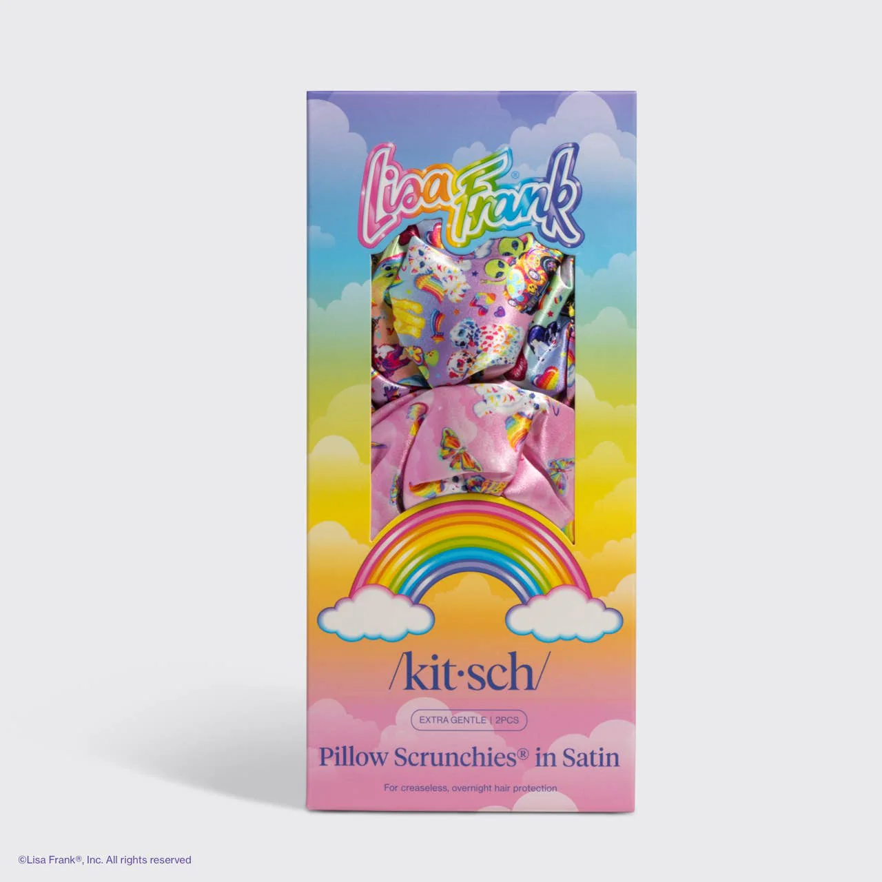 Lisa Frank x Kitsch Pillow Scrunchies® in Satin in The Fantastic World of Lisa Frank - Image 10