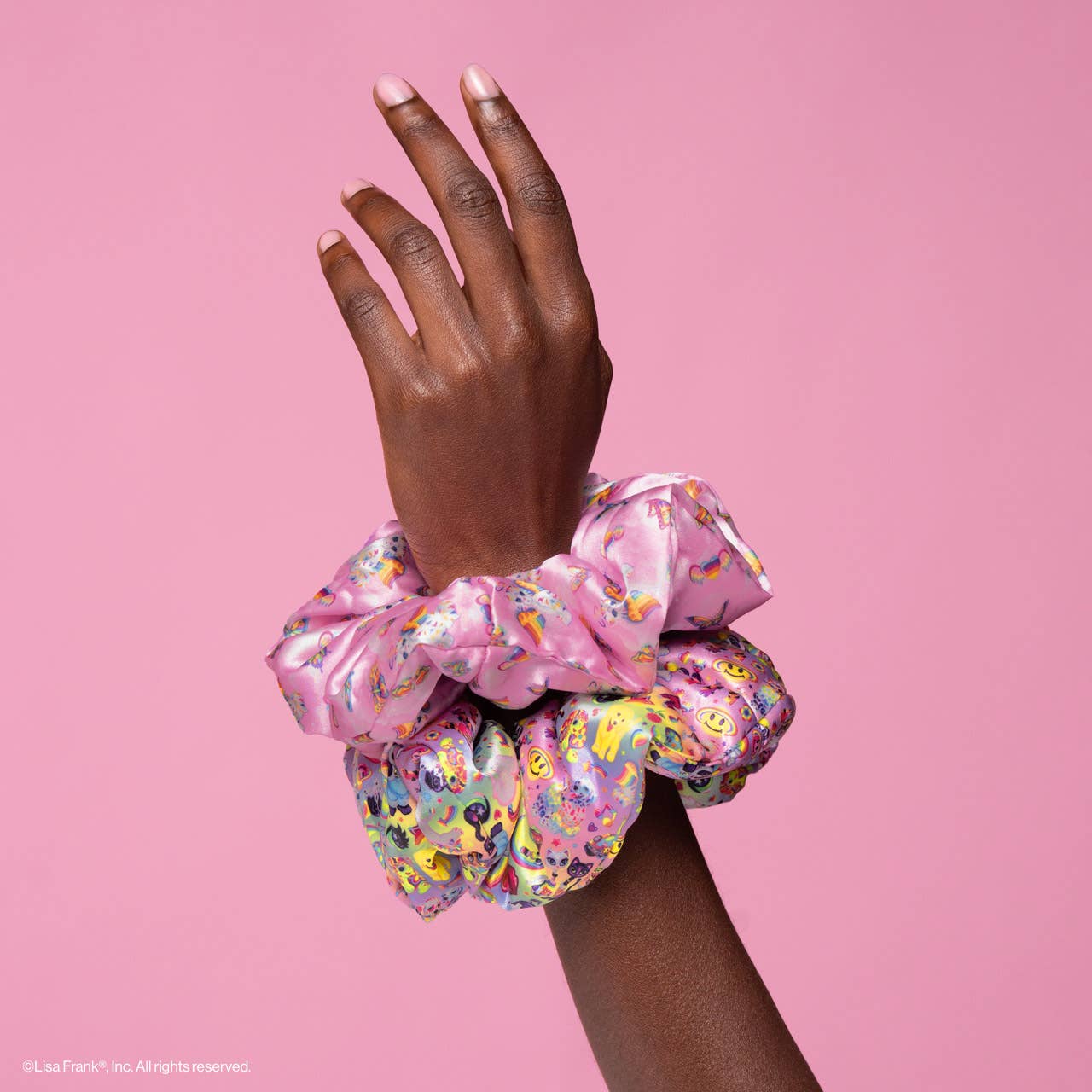 Lisa Frank x Kitsch Pillow Scrunchies® in Satin in The Fantastic World of Lisa Frank - Image 7
