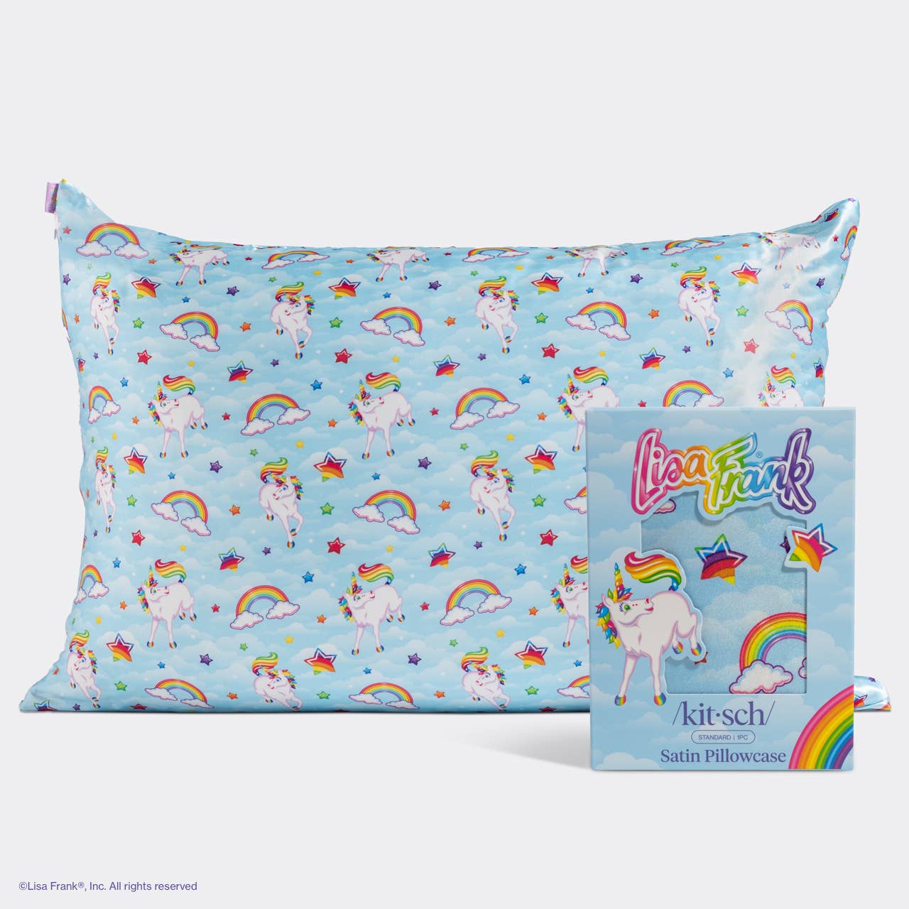 Lisa Frank x Kitsch Standard Satin Pillowcase - Image 19