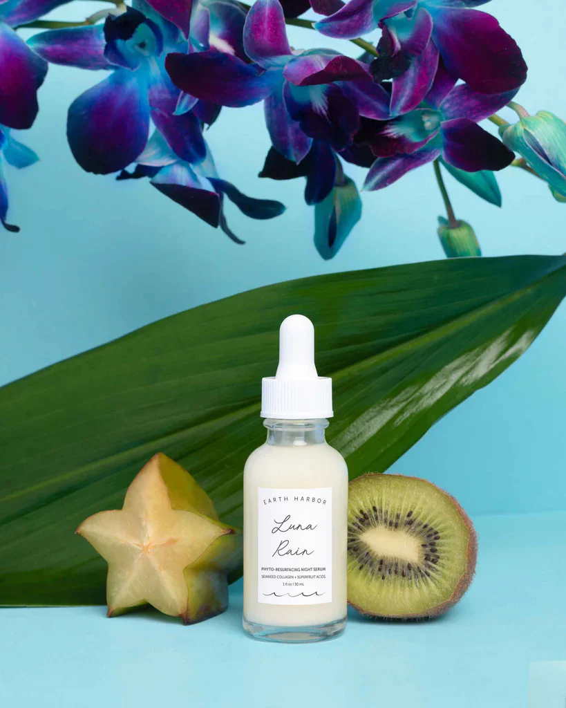 Luna Rain Phyto-Resurfacing Night Serum with Seaweed Collagen + Superfruit Acids - Image 3