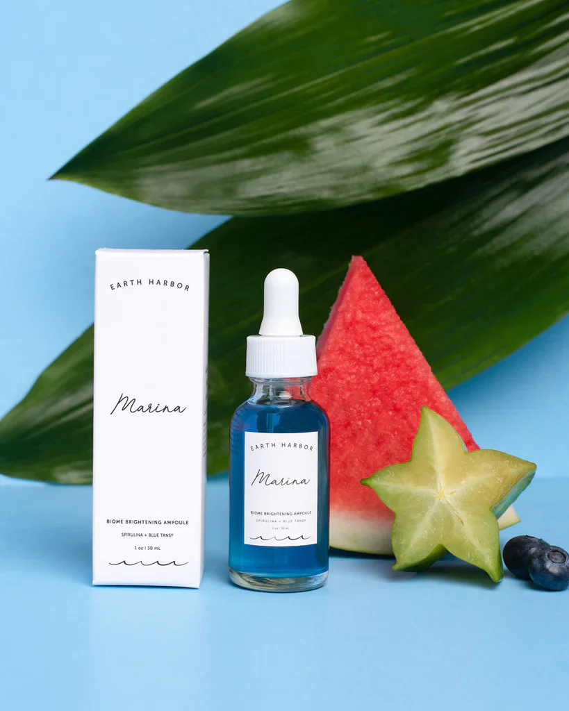 Marina Biome Brightening Ampoule with Spiraling + Blue Tansy - Image 4