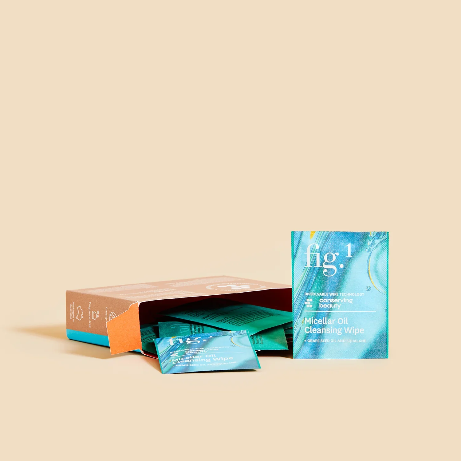 Micellar Oil Cleansing Wipes - 14 Biodegradable Wipes - Image 2