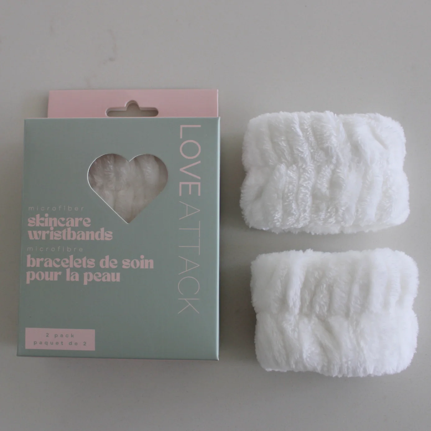 Microfiber Skincare Wristbands - Image 3