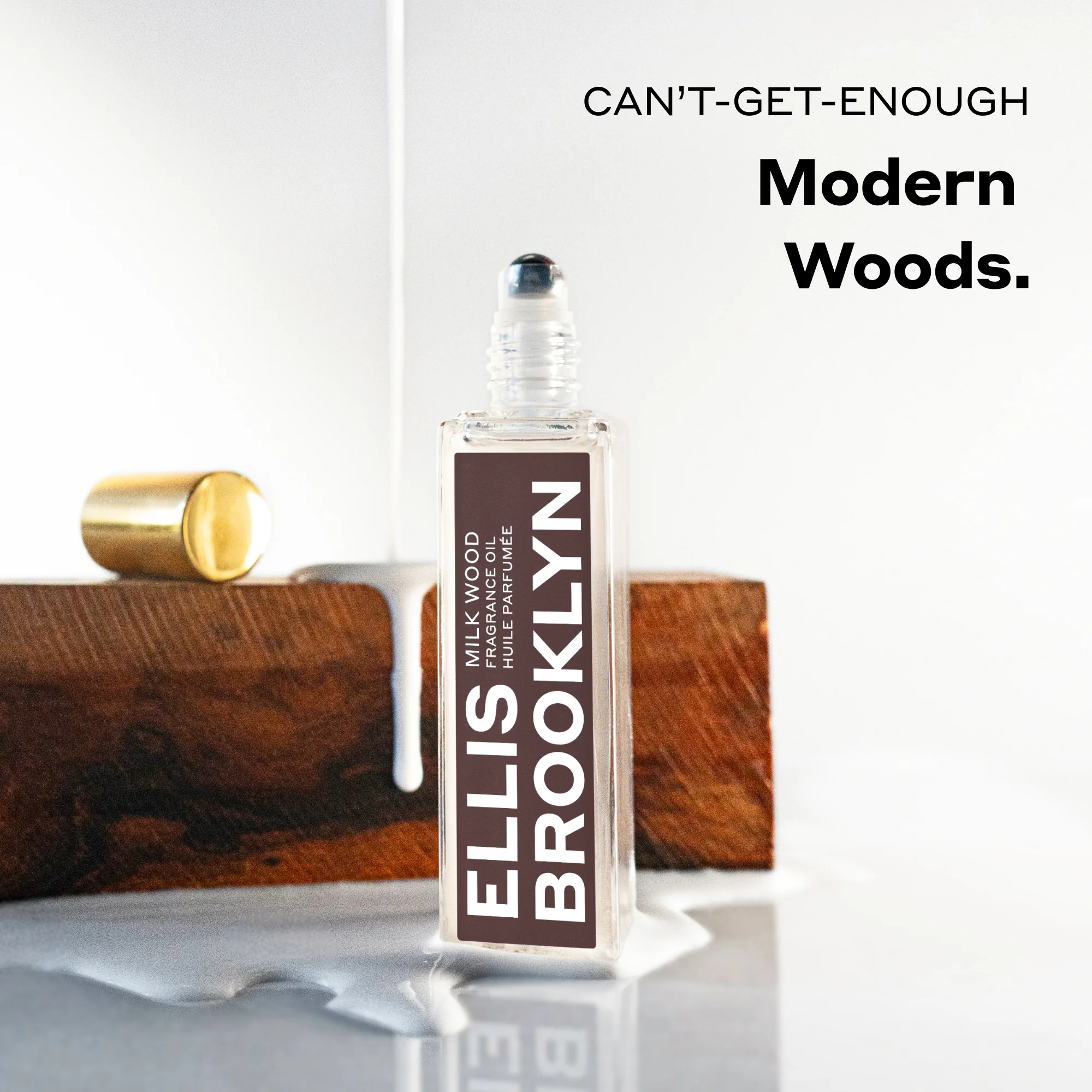 MILK WOOD Fragrance Oil Rollerball - Image 3