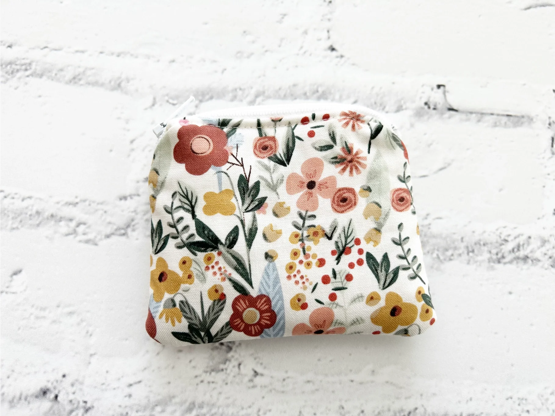 Mini Cotton Cosmetics Bag - Image 2