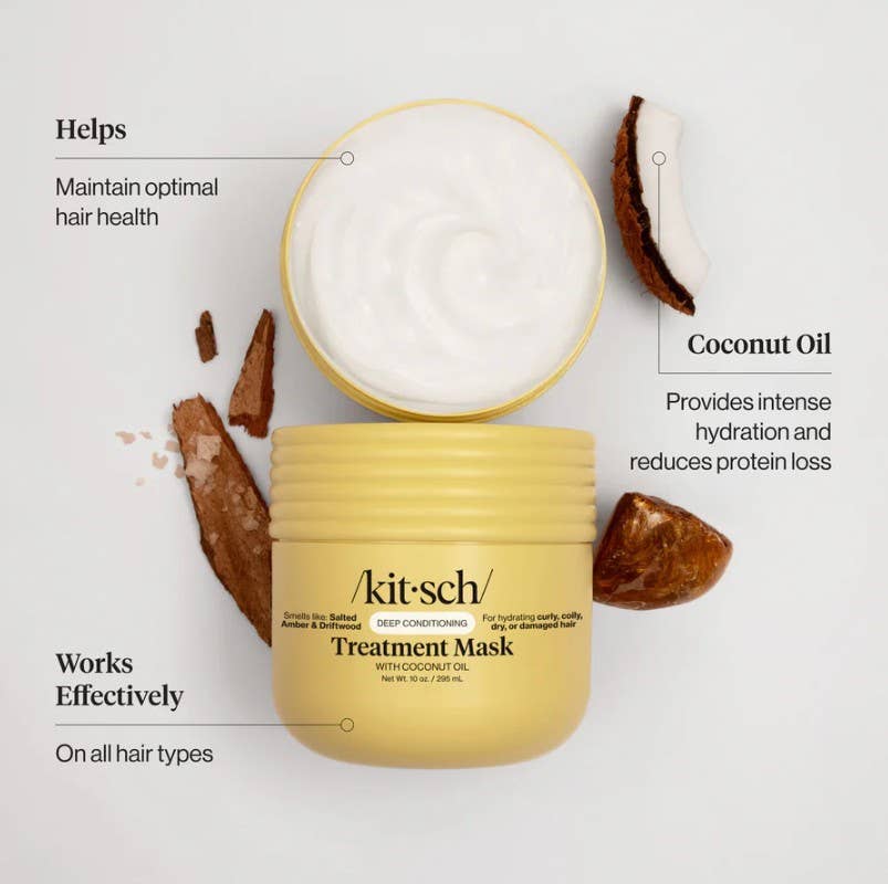 Moisturizing Coconut Oil Deep Conditioning Treatment Mask - Image 3